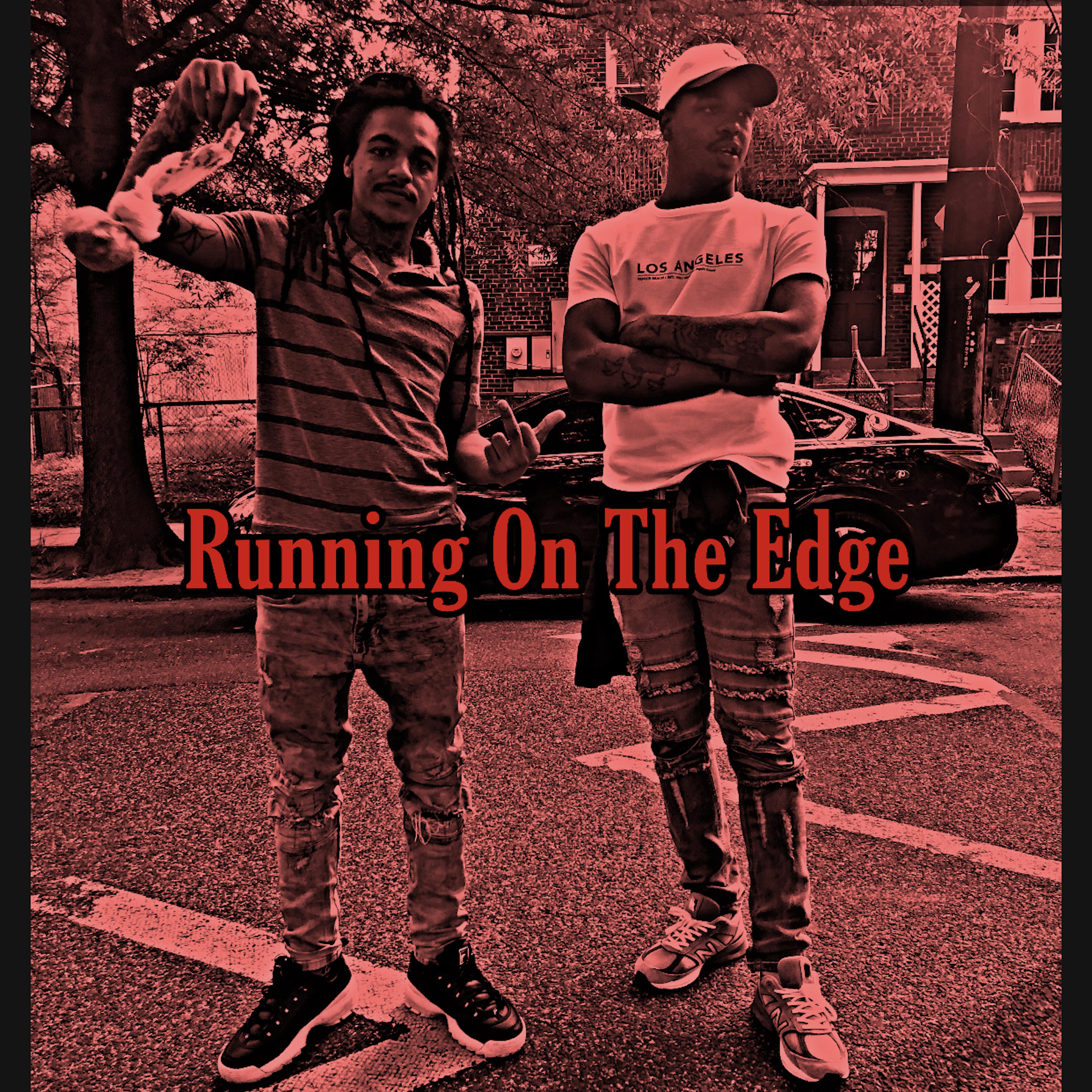 "Running on the Edge" artwork
