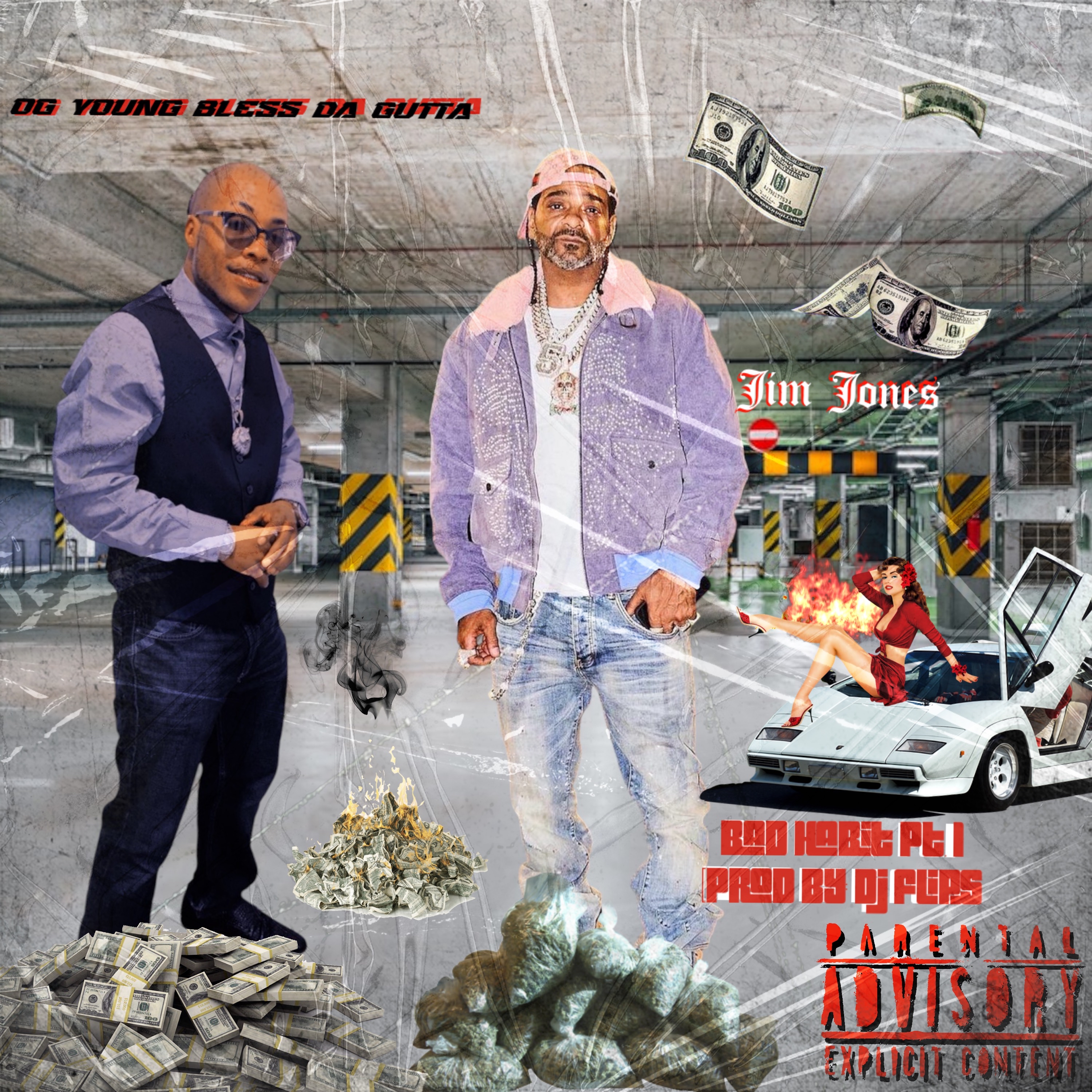 Bad Habits Pt. 1 by OG Young Bless Da Gutta cover art