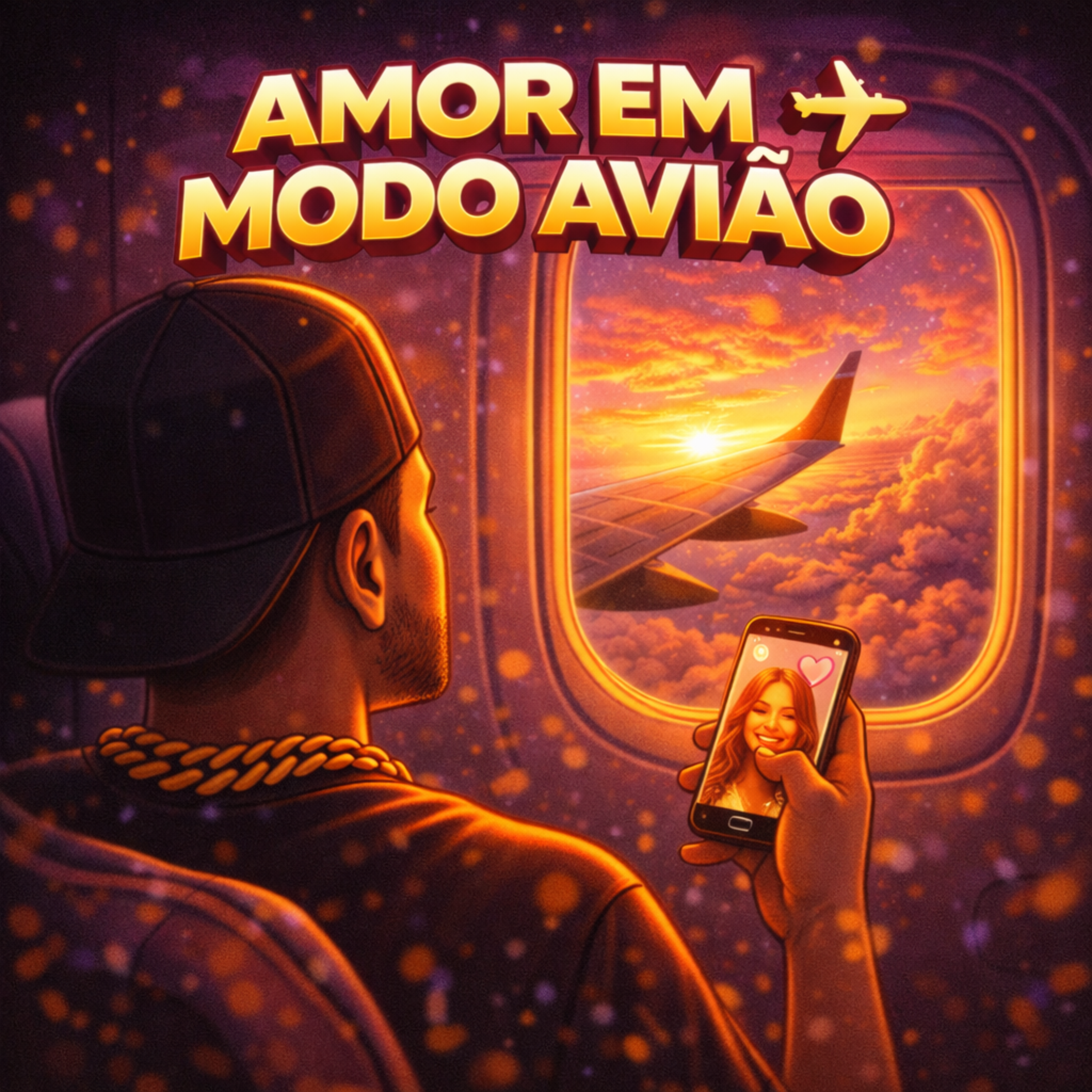 amor em modo avião artwork