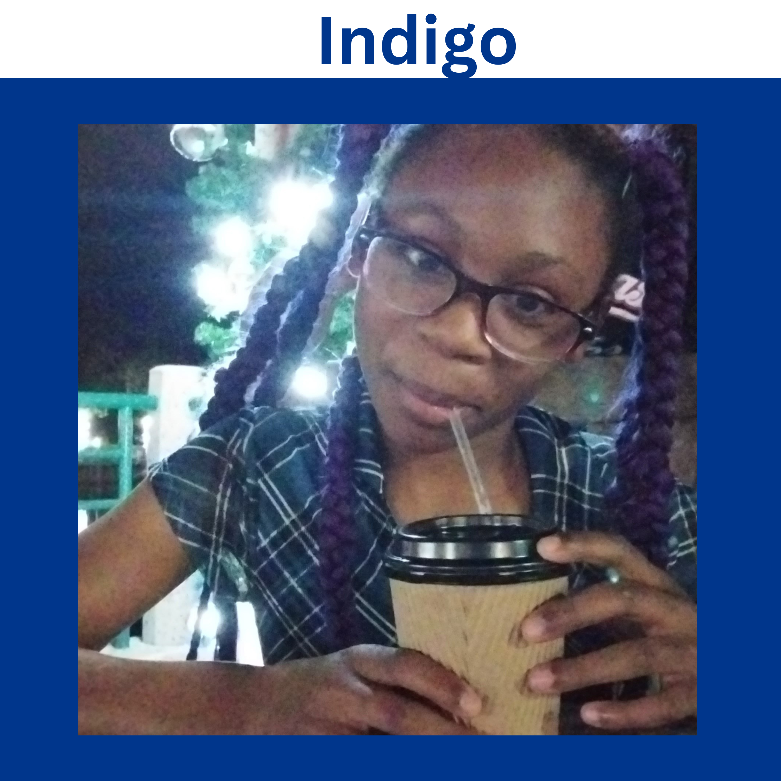 Indigo artwork