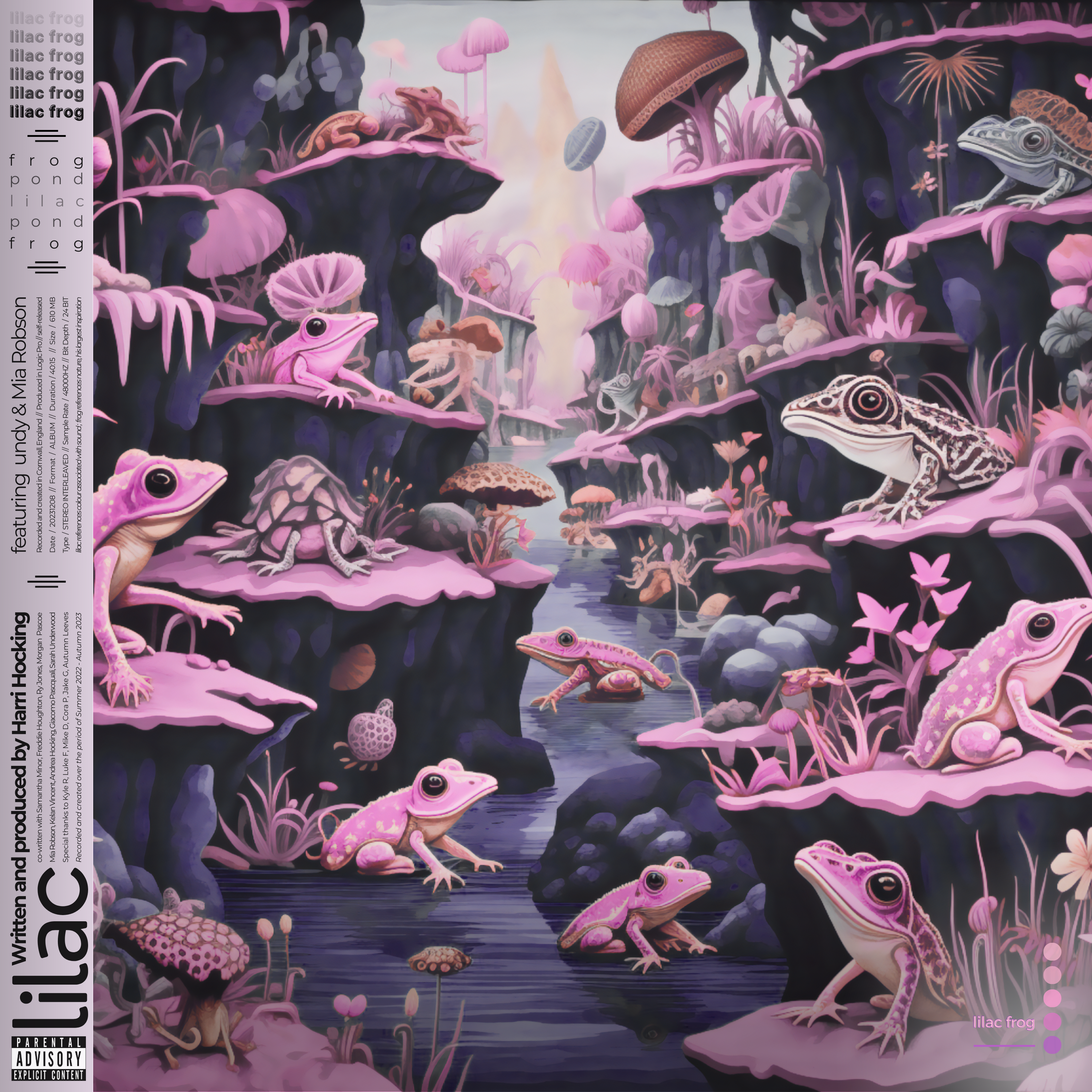 lilac pond artwork