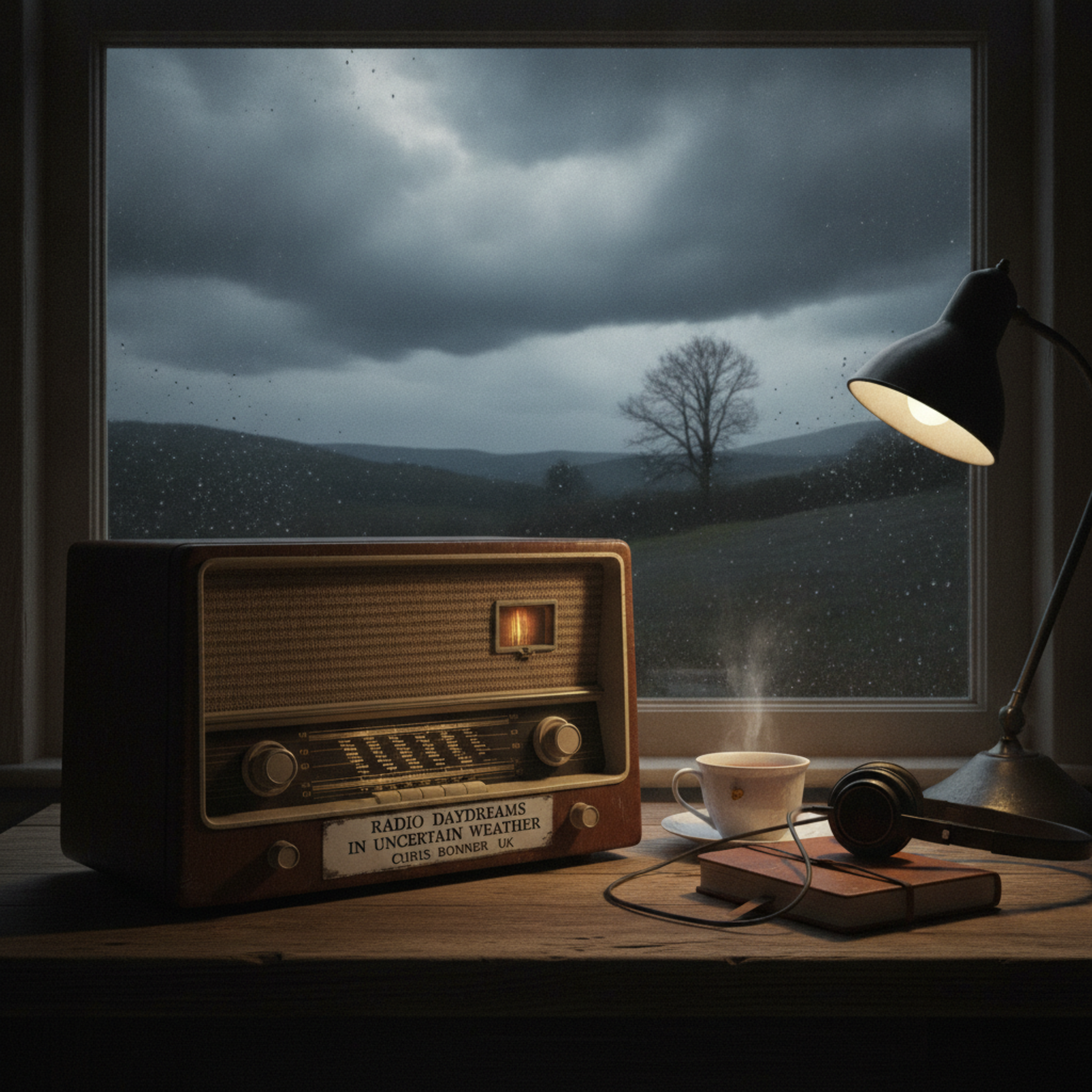 Radio Daydreams In Uncertain Weather by Chris Bonner UK cover art