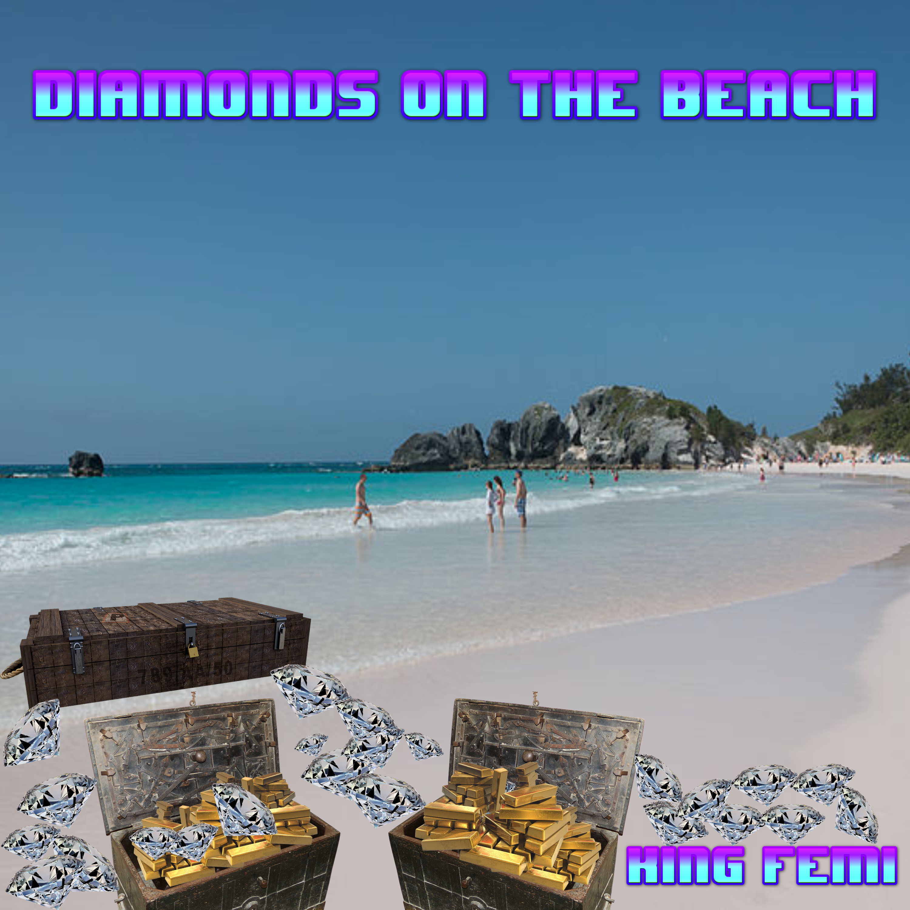 Diamonds On The Beach artwork