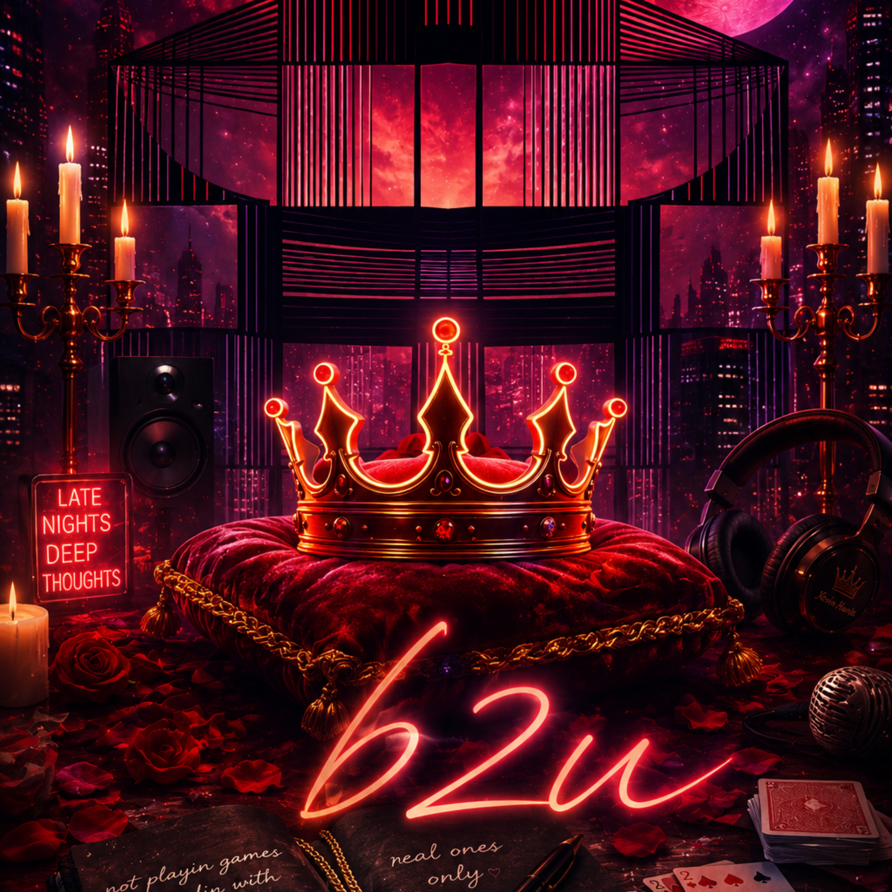 b2u by Kevin 'CaVeMaN' Harris cover art