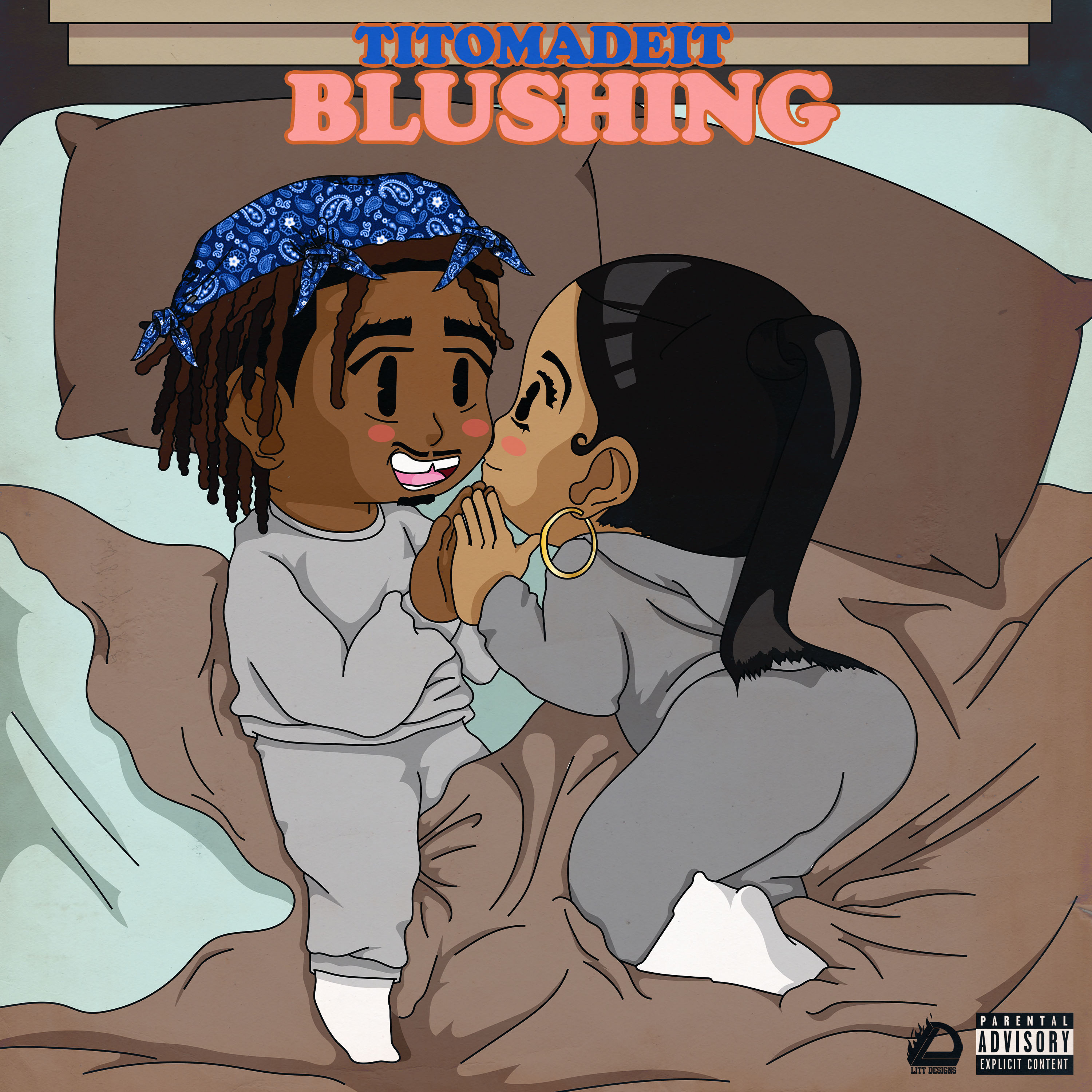 Blushing artwork
