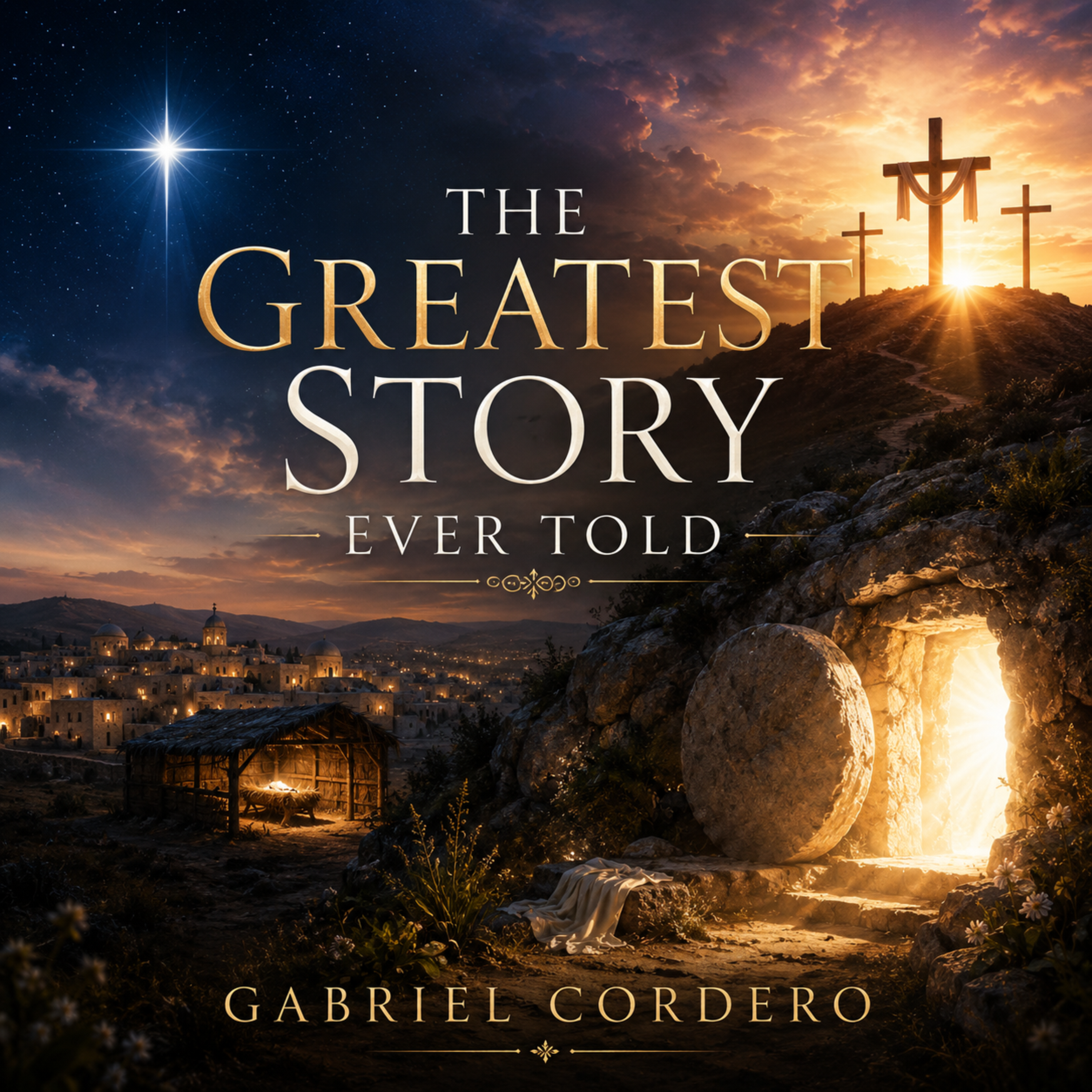 The Greatest Story Ever Told by Gabriel Cordero cover art