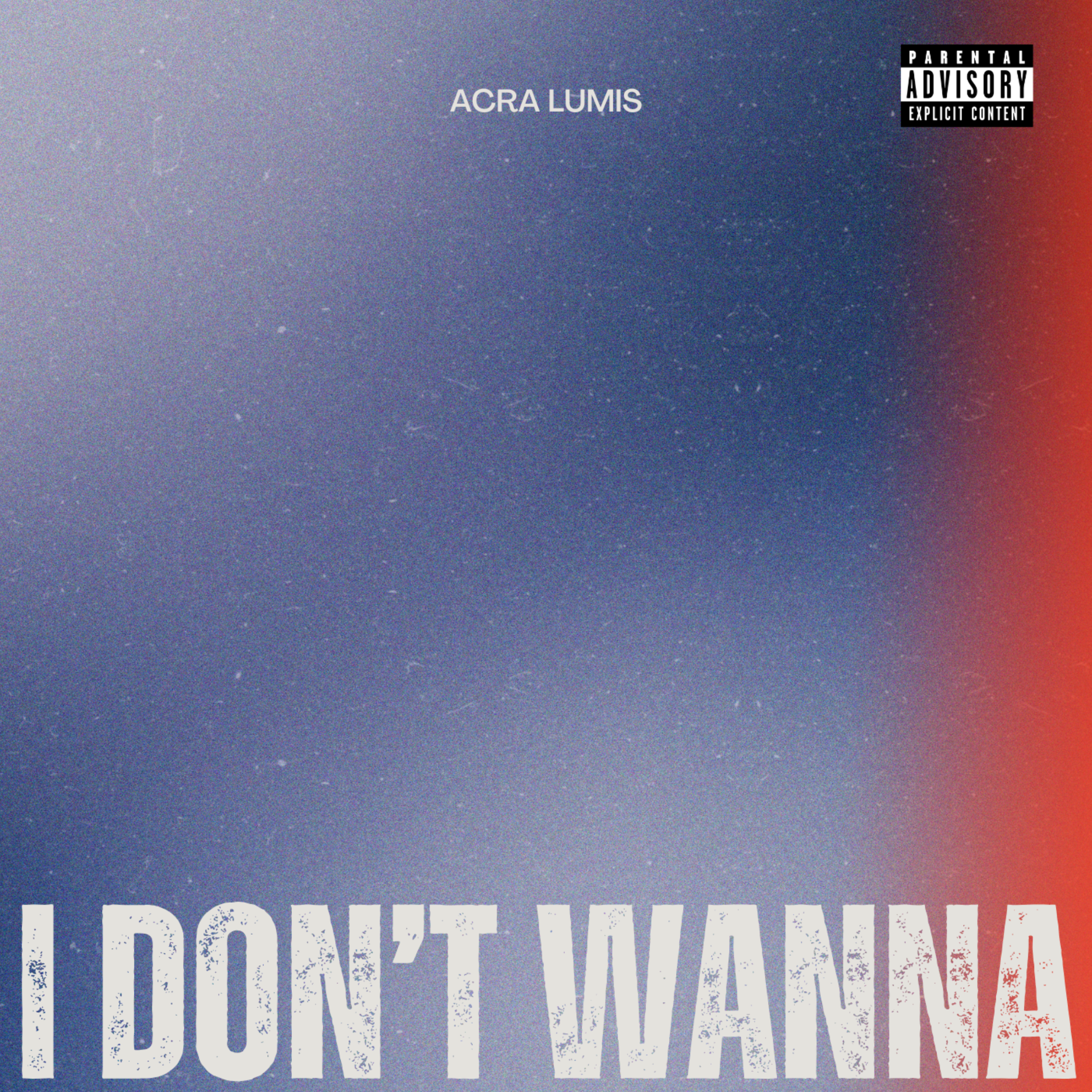 I don't wanna artwork