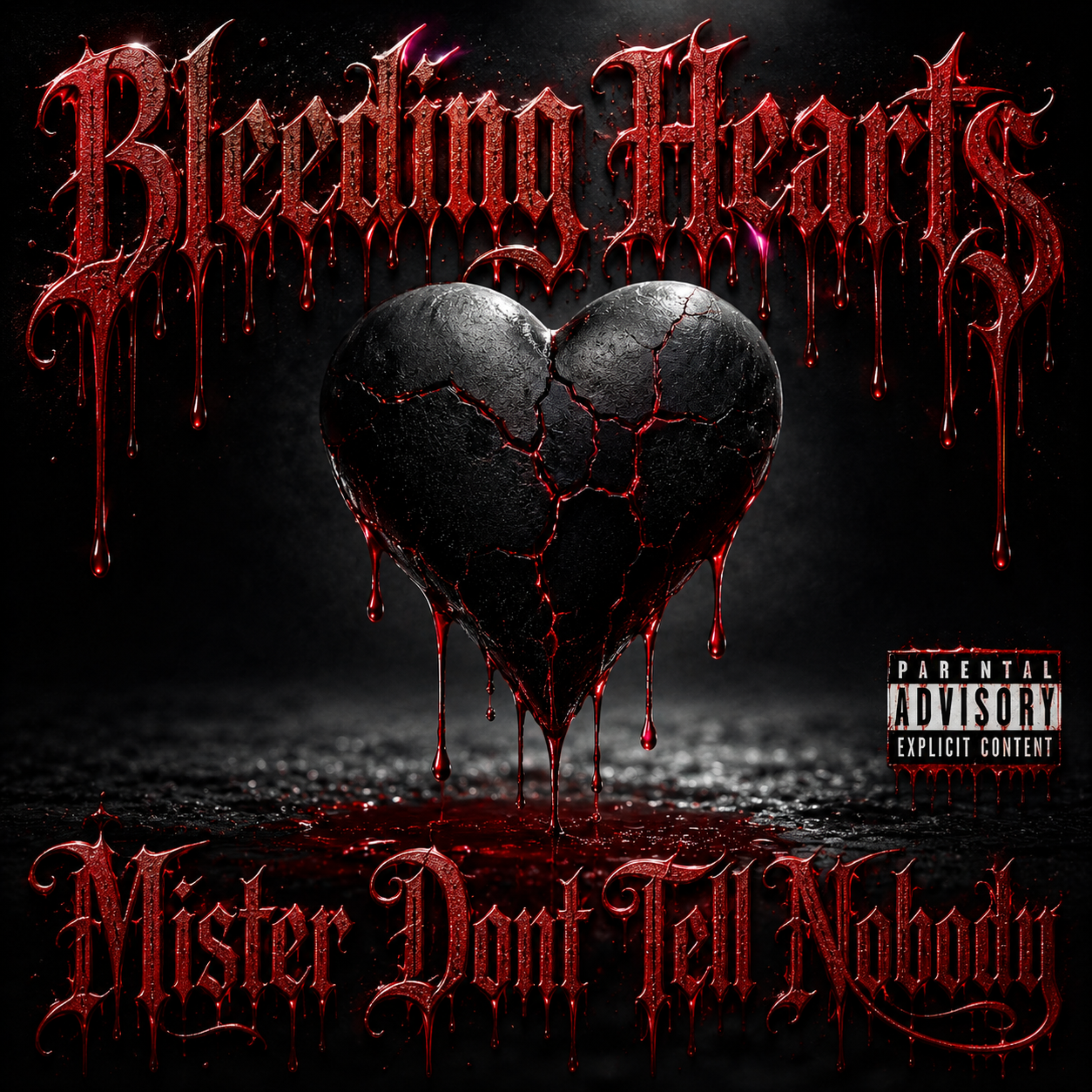 Bleeding Hearts by Mister Dont Tell nobody cover art