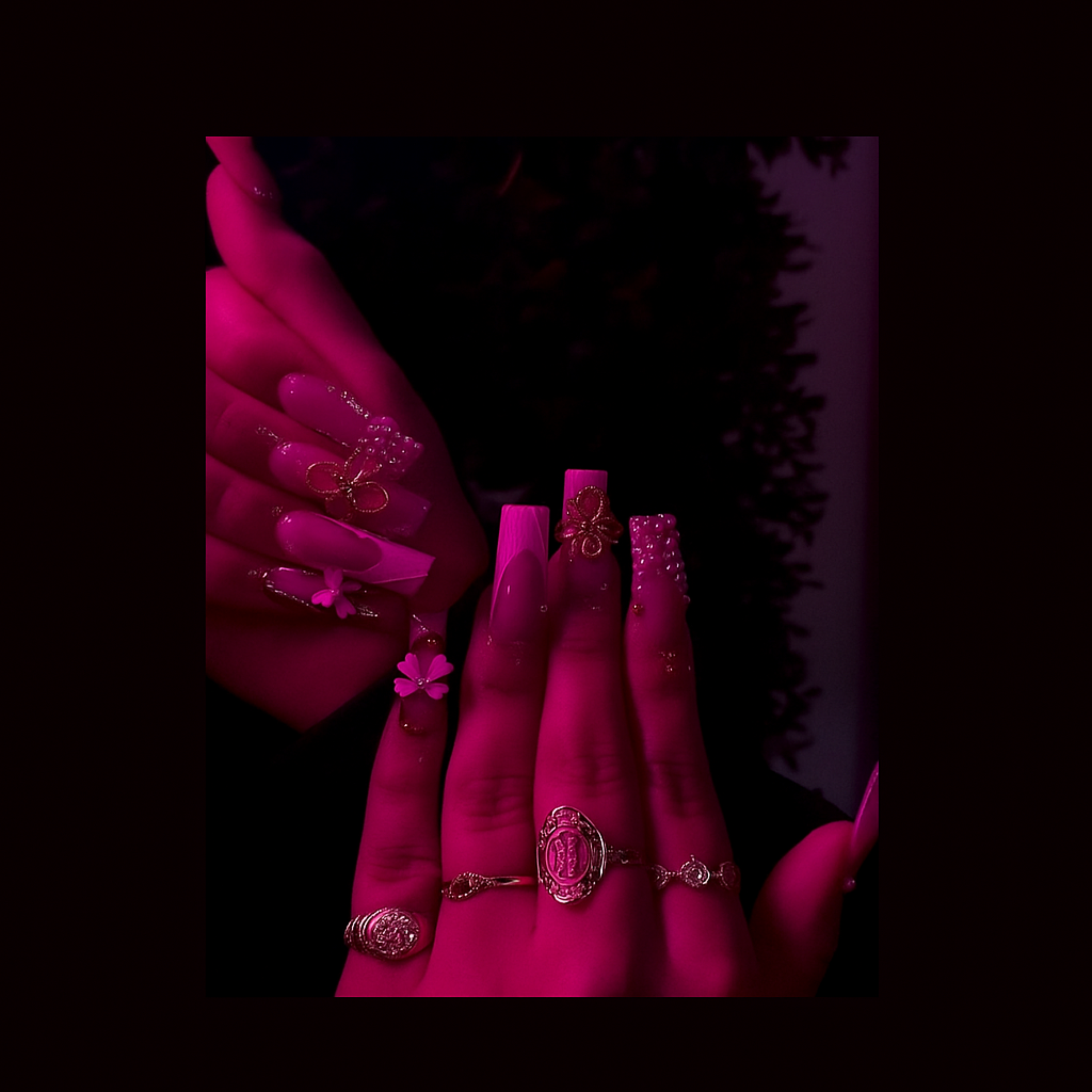 Nails done artwork