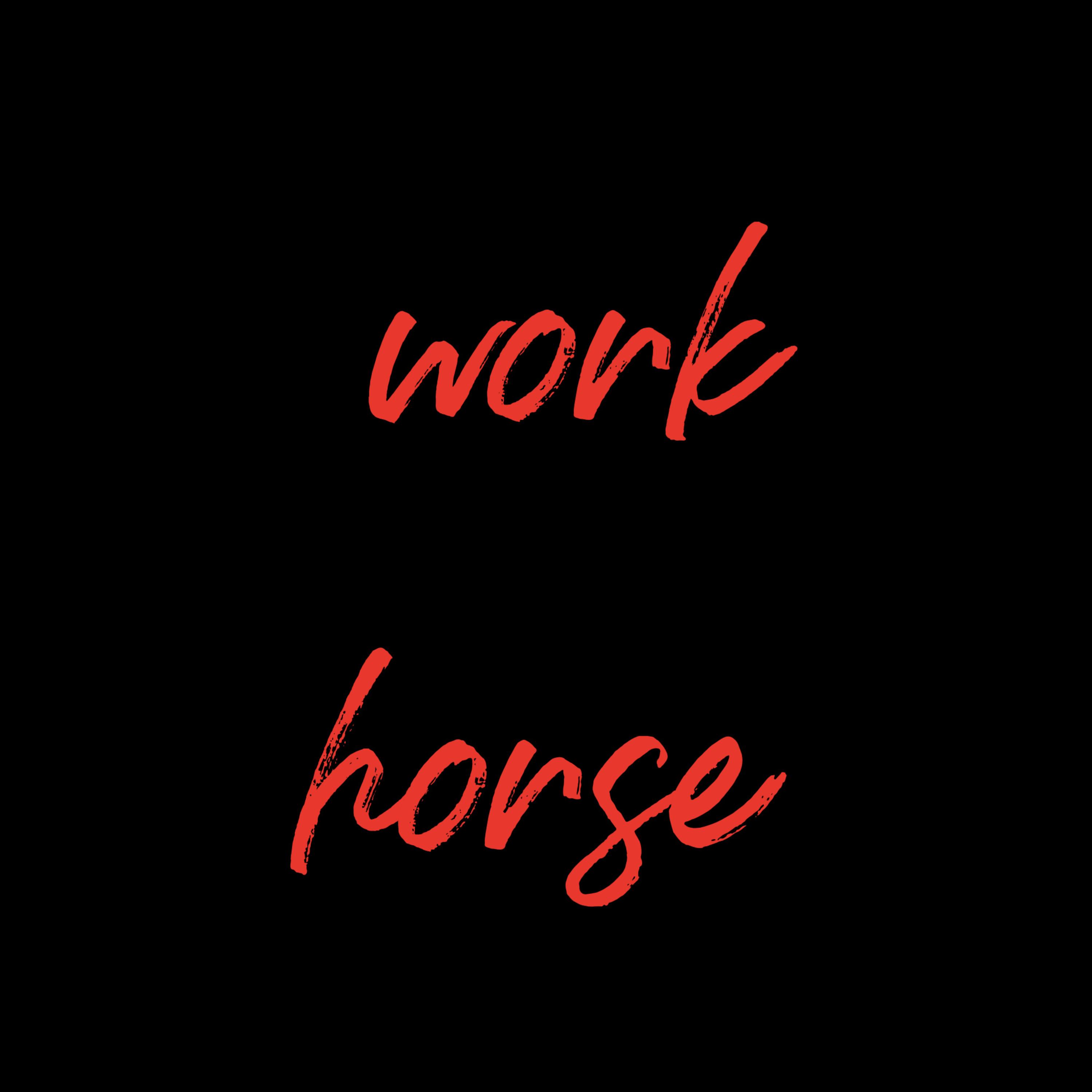 work horse artwork
