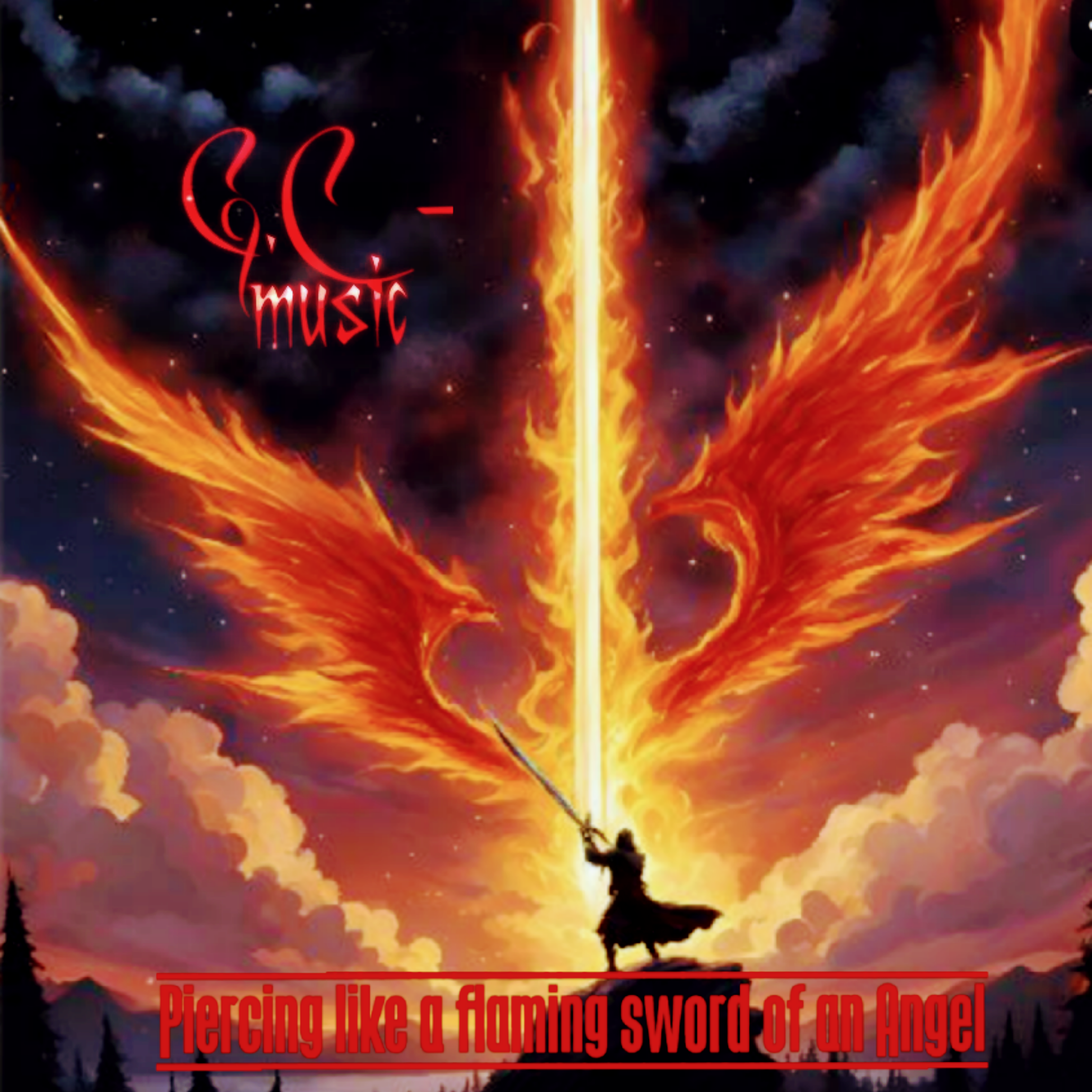 Piercing like A Flaming Sword from An Angel artwork
