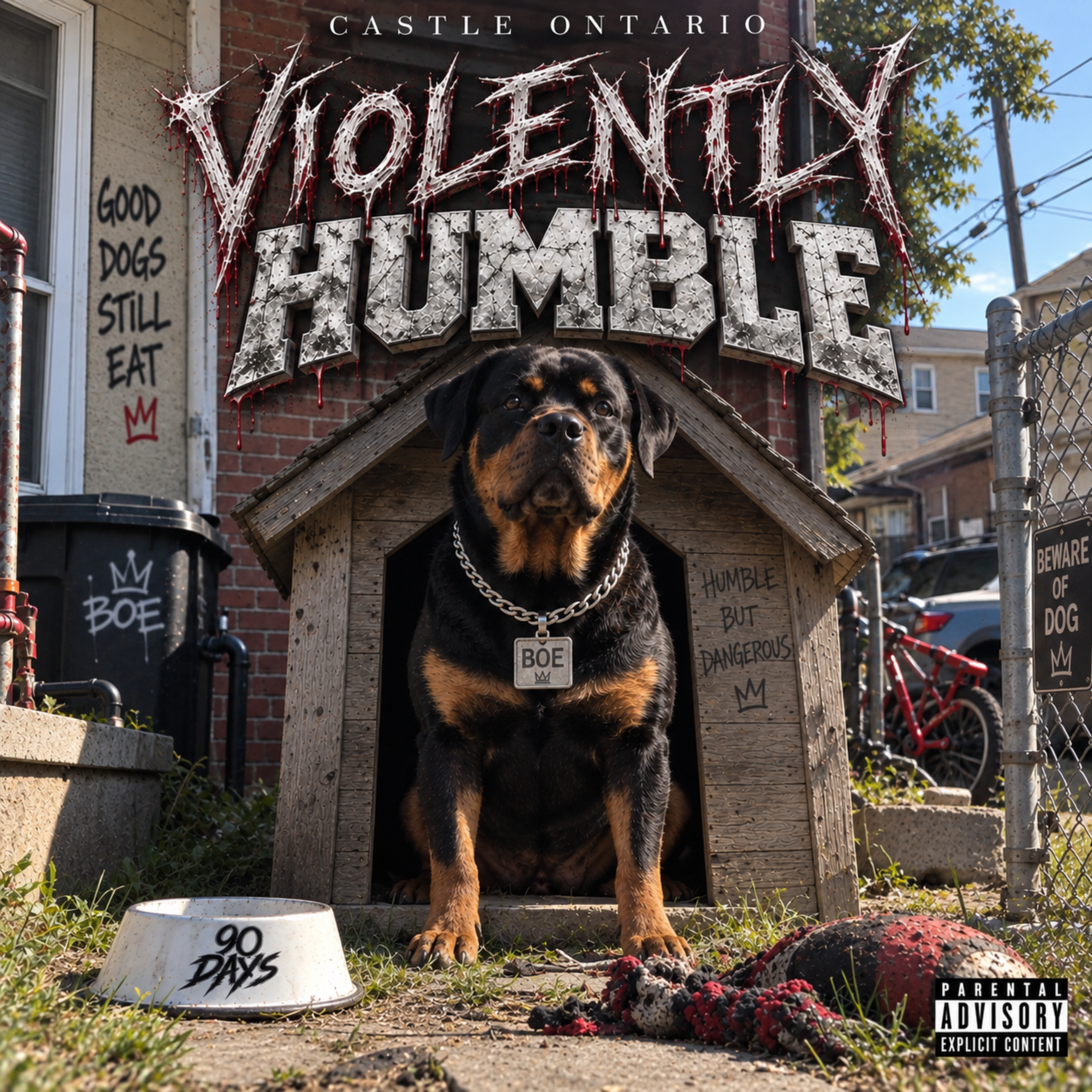 Violently Humble by Castle Ontario cover art