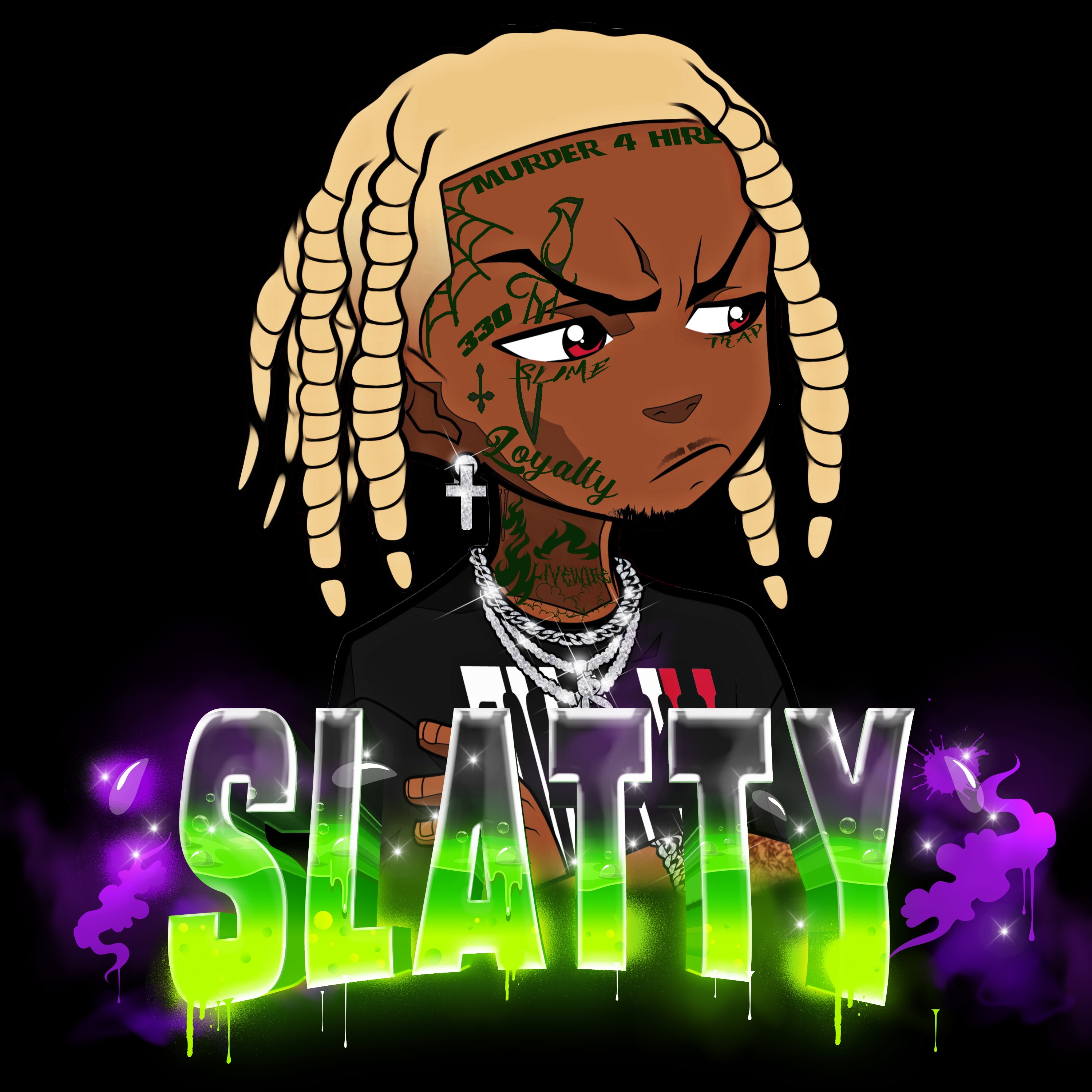 SLATTY YATTY artwork
