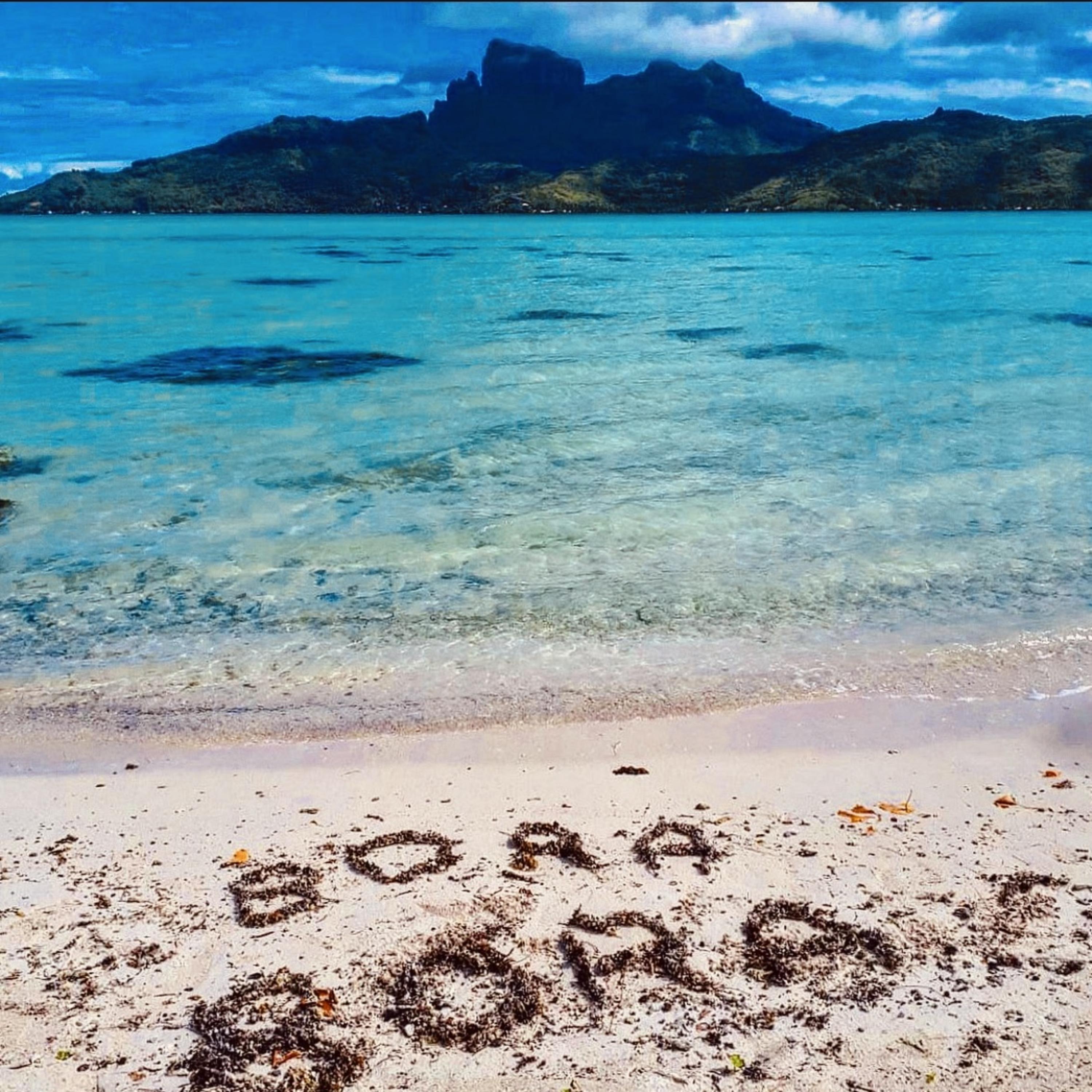 in bora bora artwork