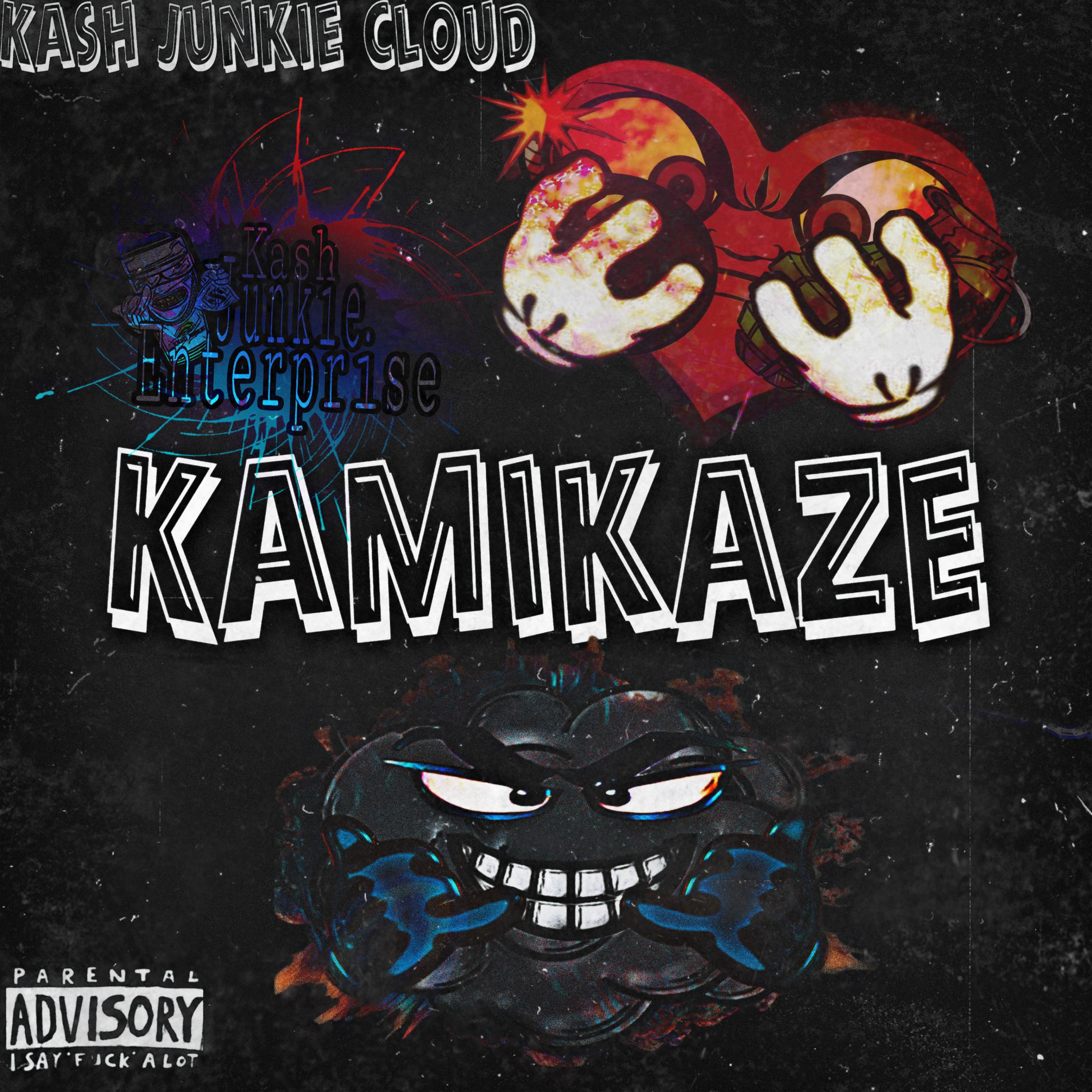 KAMIKAZE by Kash Junkie Cloud cover art