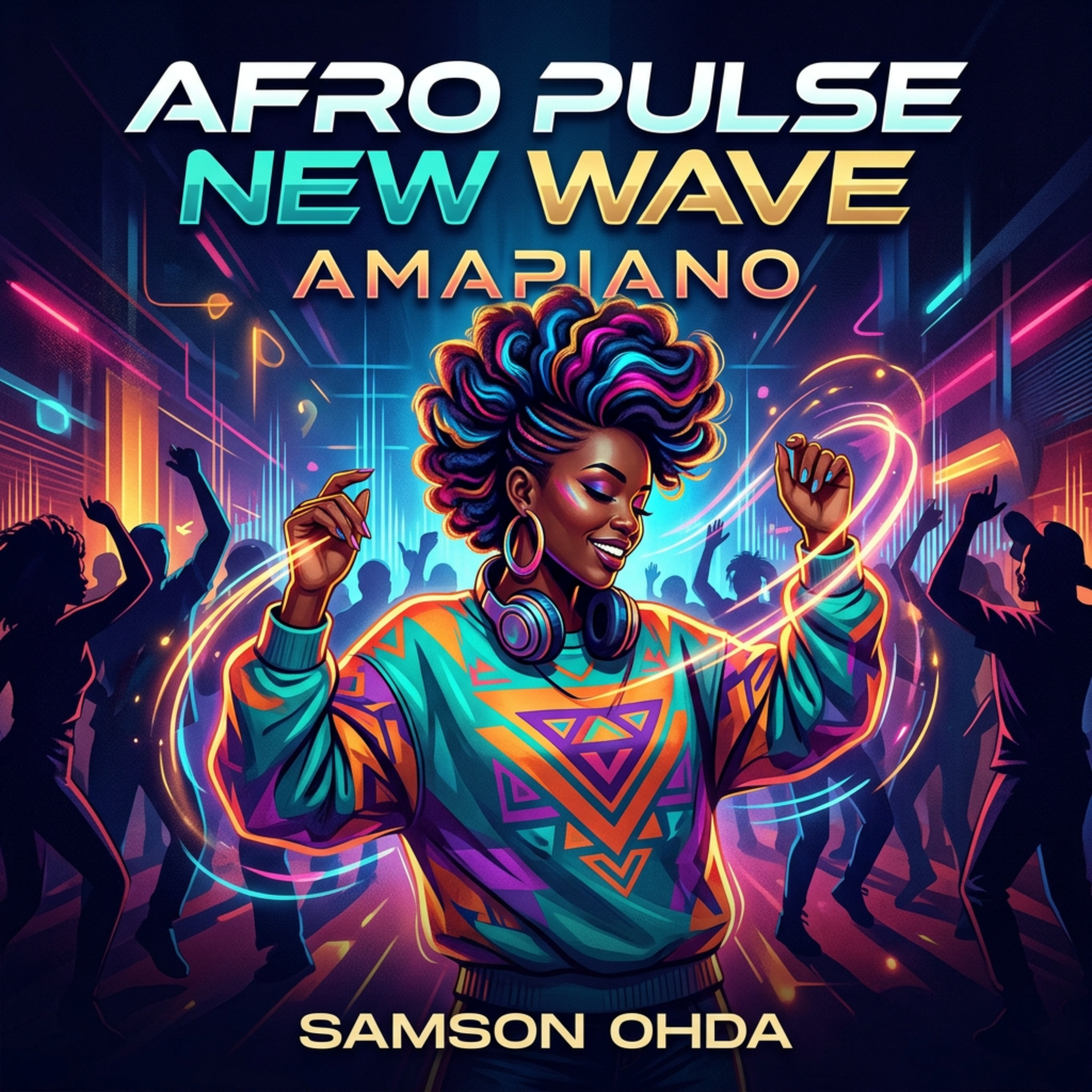 Afro Pulse New Wave by Samson Ohda  cover art