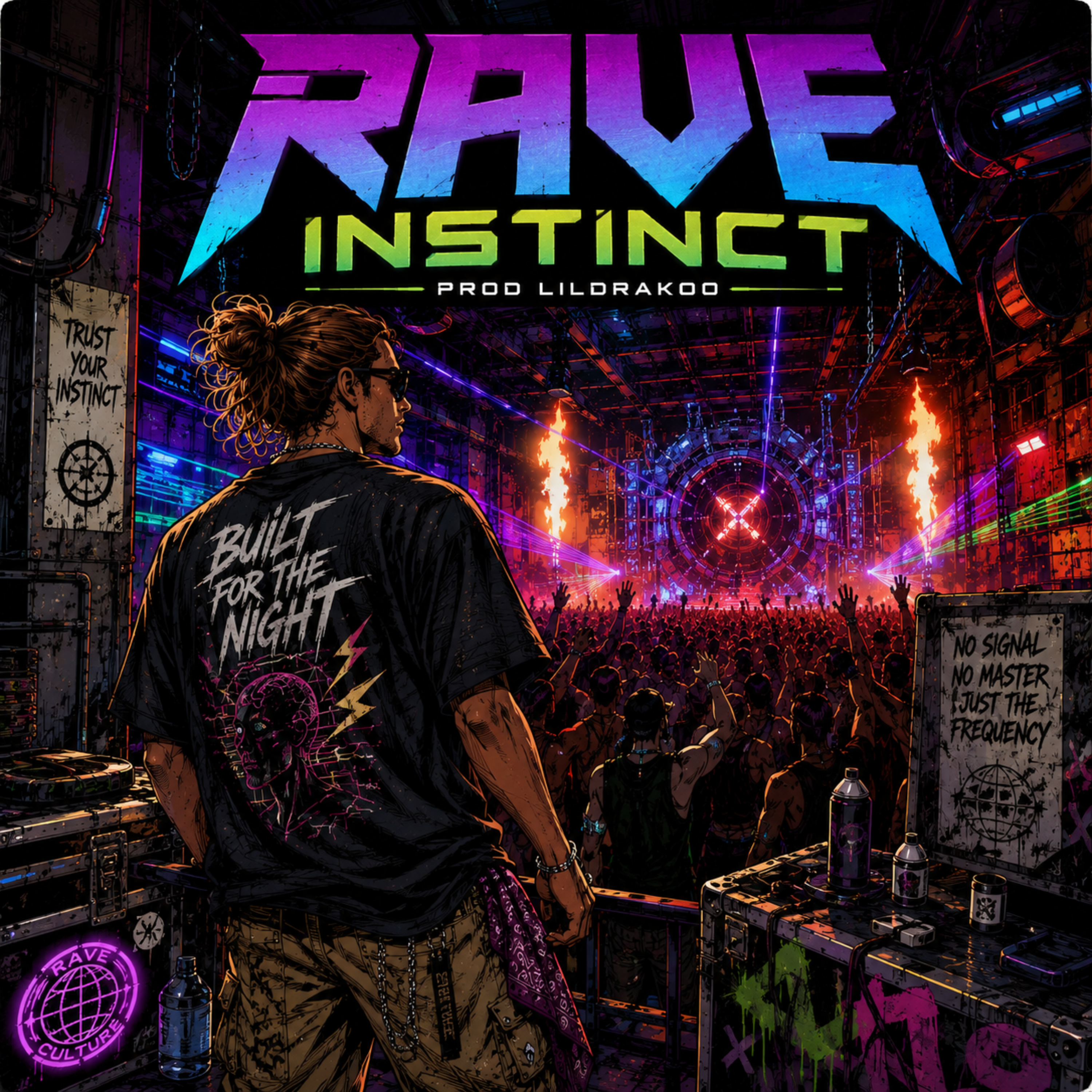 Rave Instinct by LilDrakoo cover art