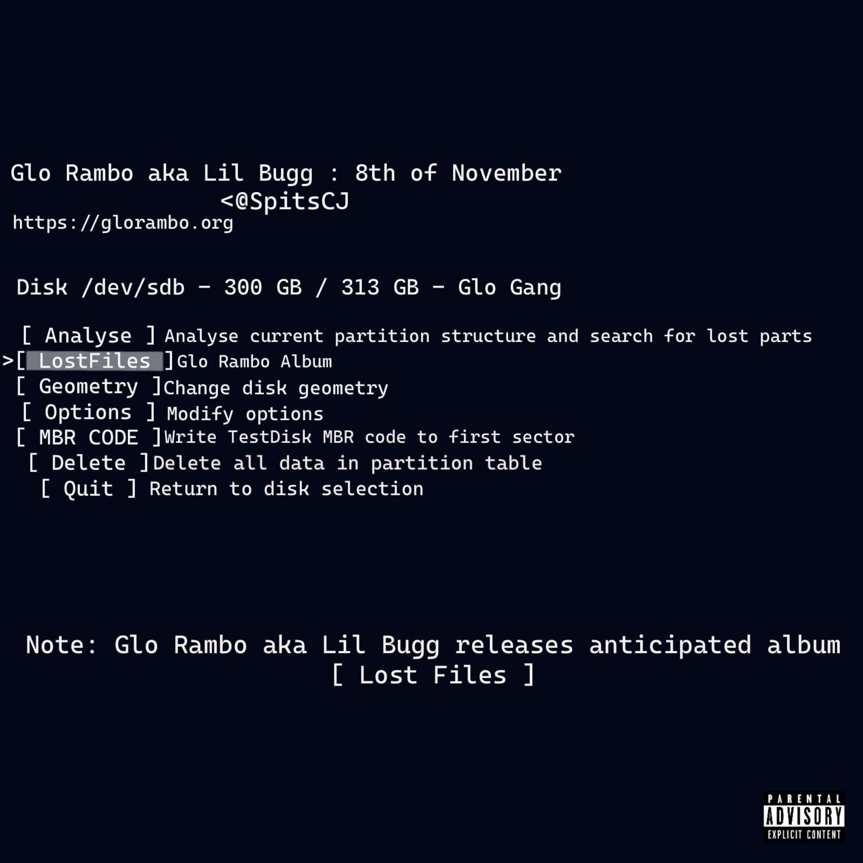 Lost Files artwork