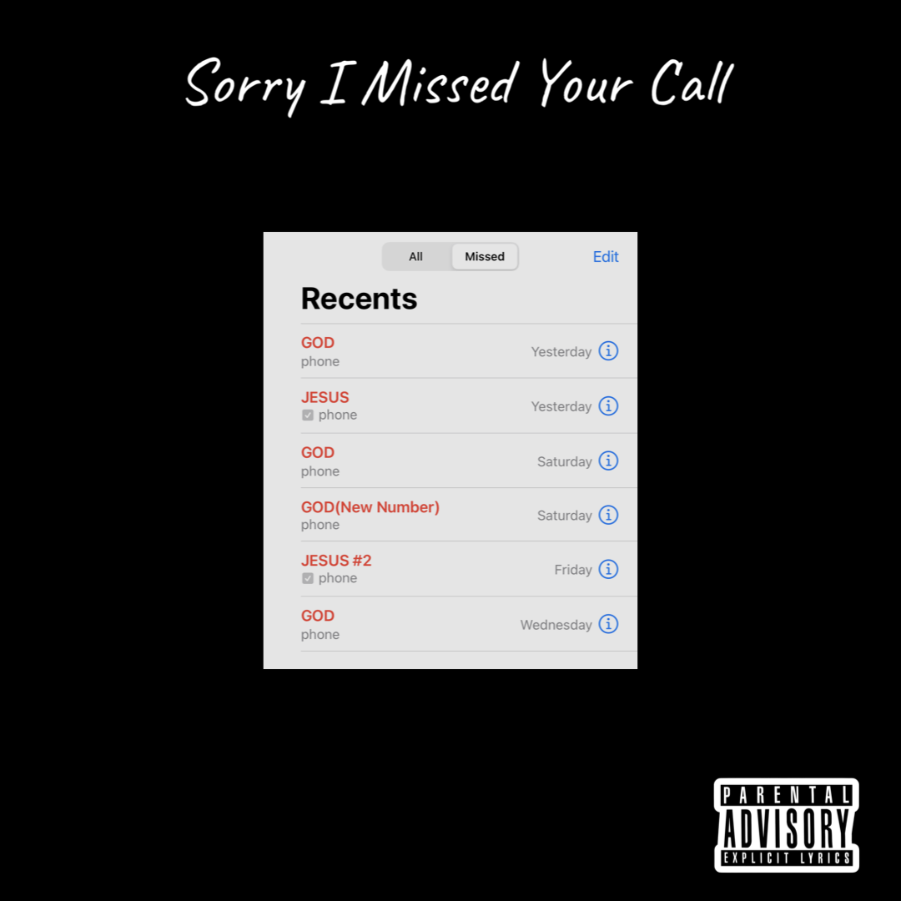 Sorry I Missed Your Call artwork