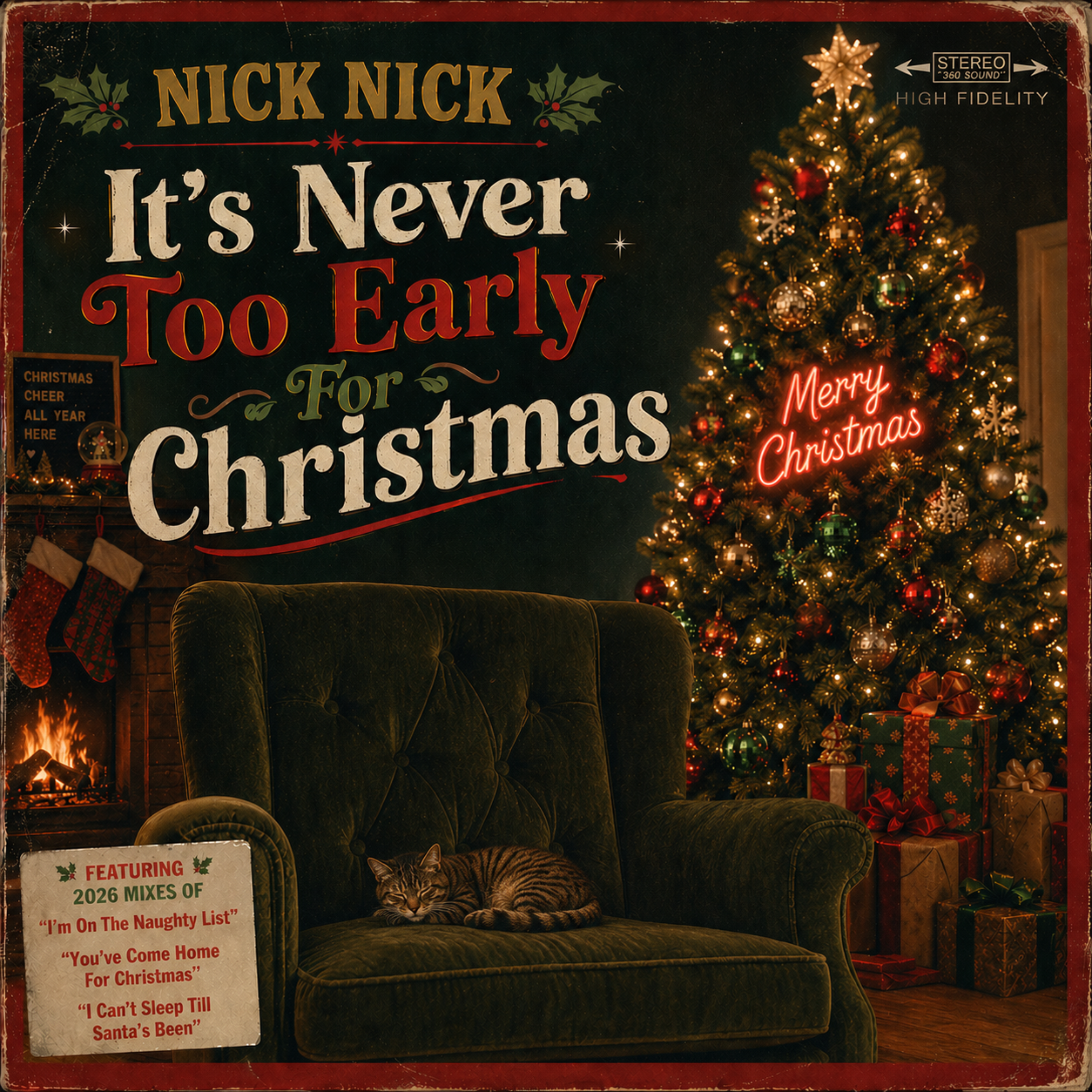 It's Never Too Early For Christmas by Nick Nick cover art