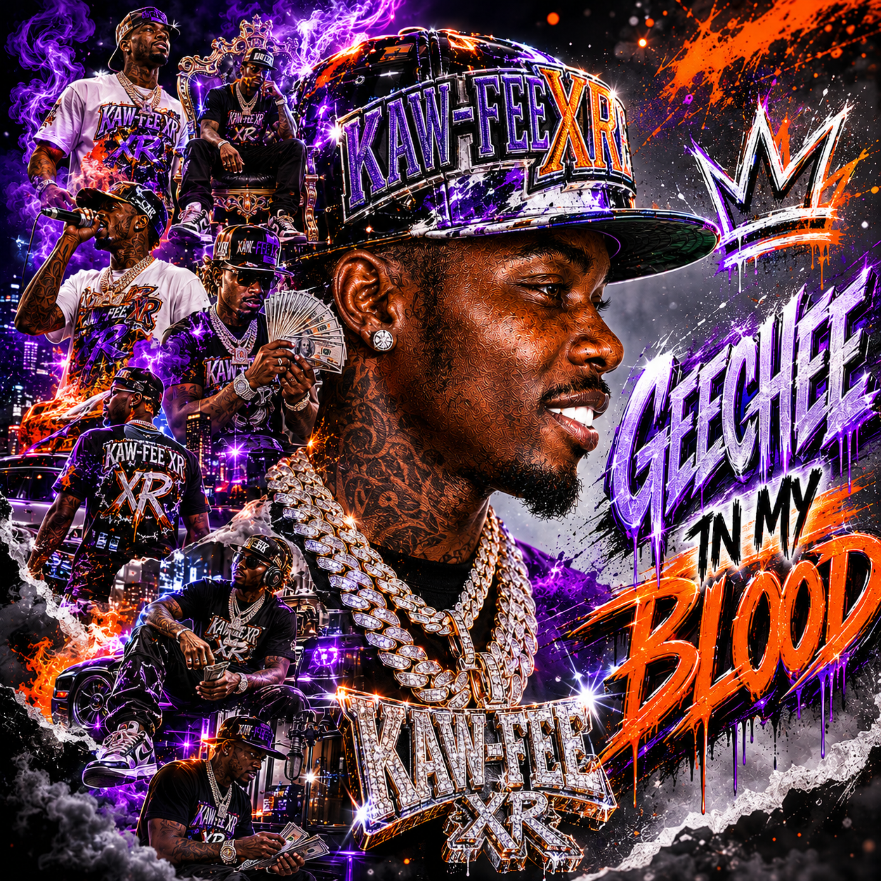 GEECHEE IN MY BLOOD by KAW-FEE XR cover art