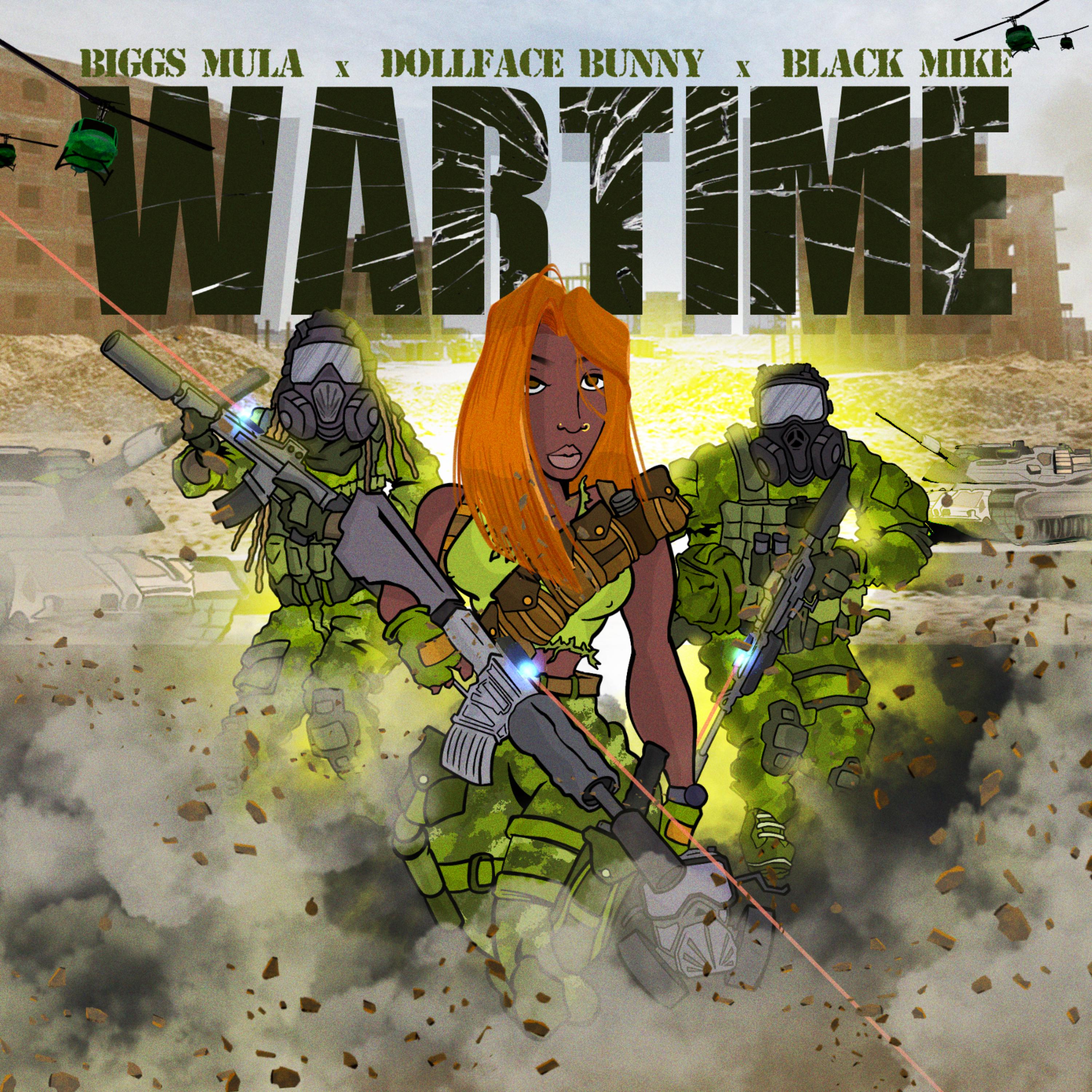 WARTIME by DOLLFACE BUNNY cover art