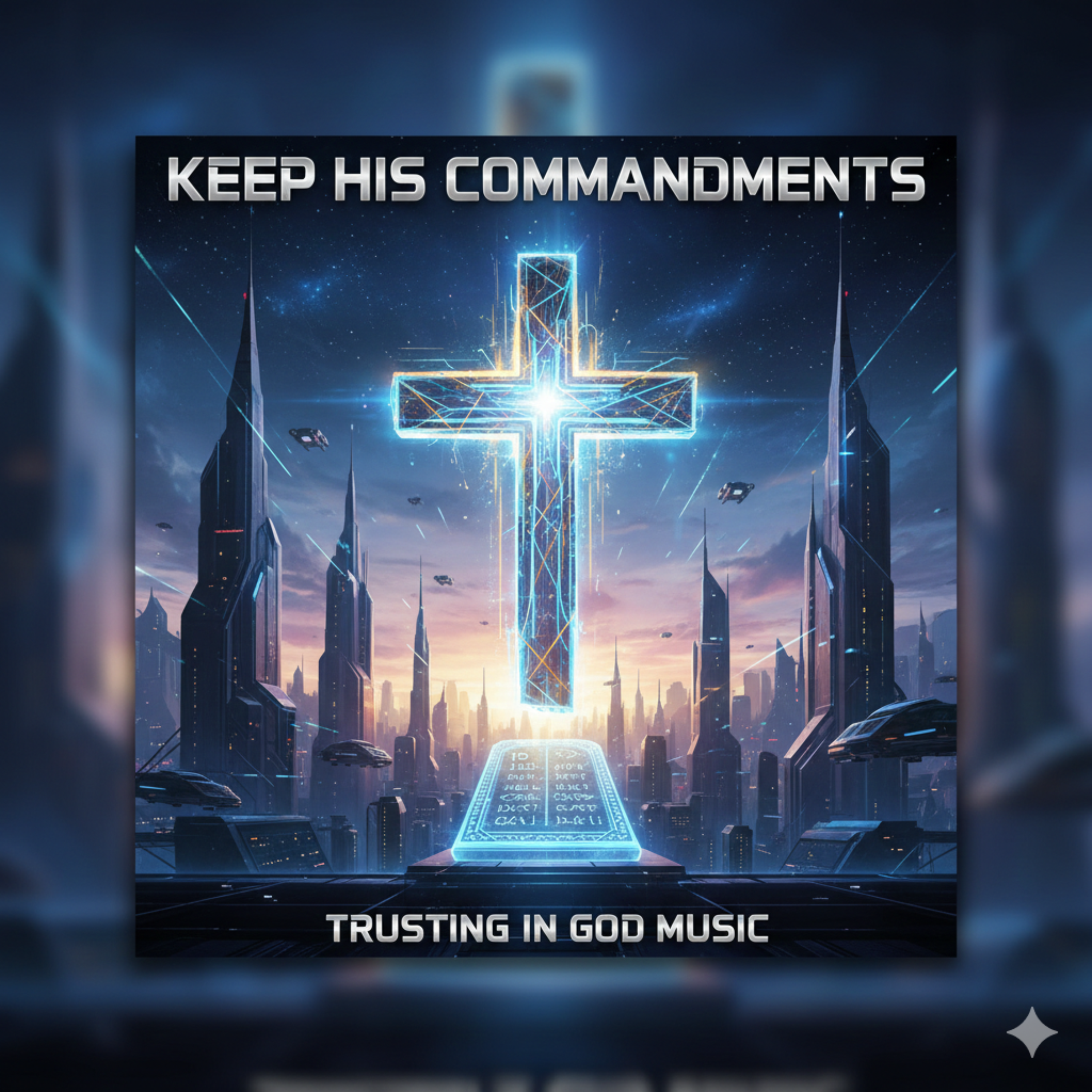 keep his commandments artwork