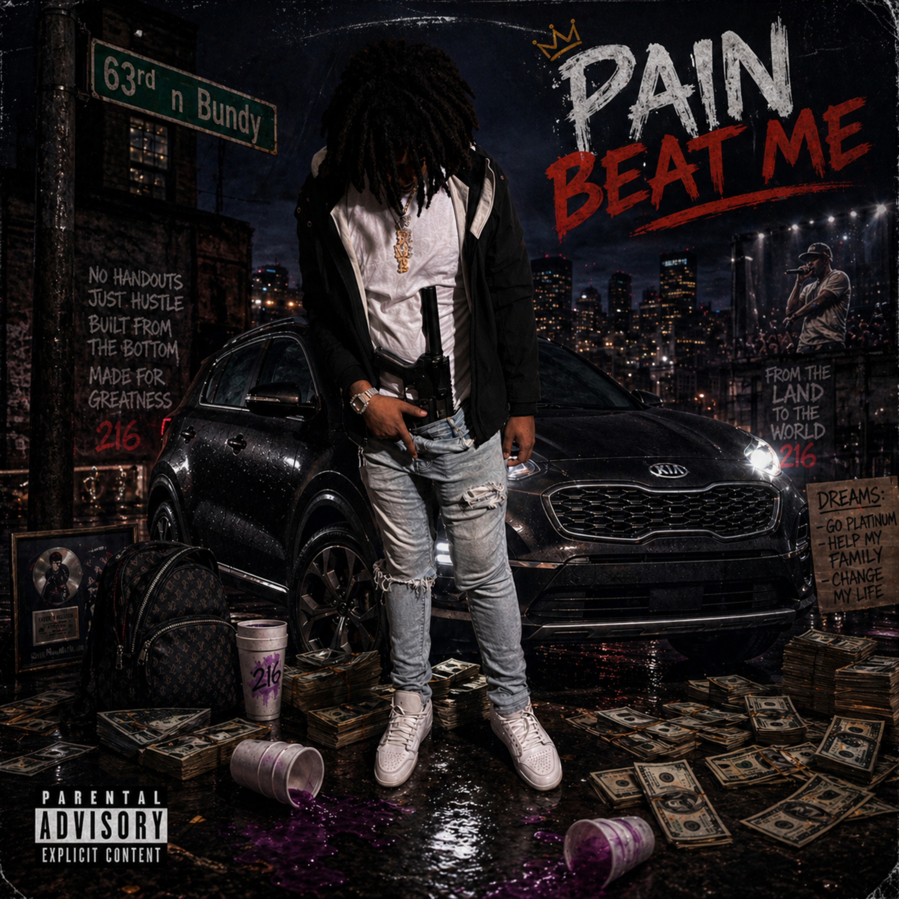Pain Beat Me by Yvngvere cover art