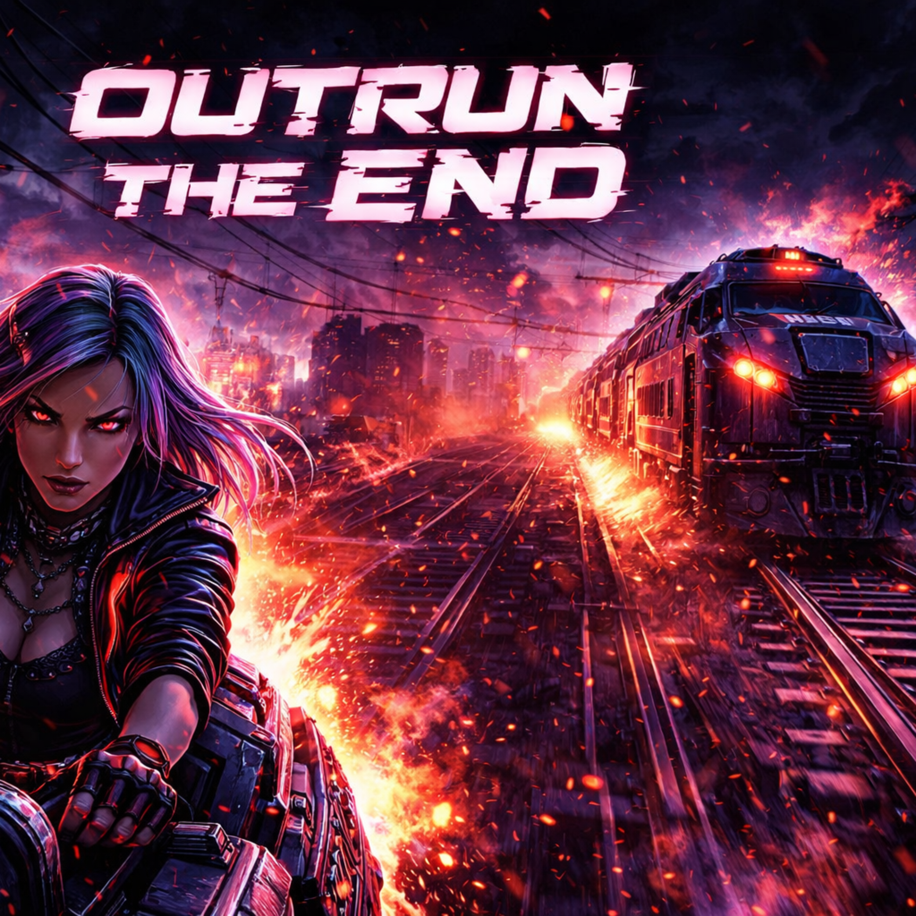 OUTRUN THE END artwork