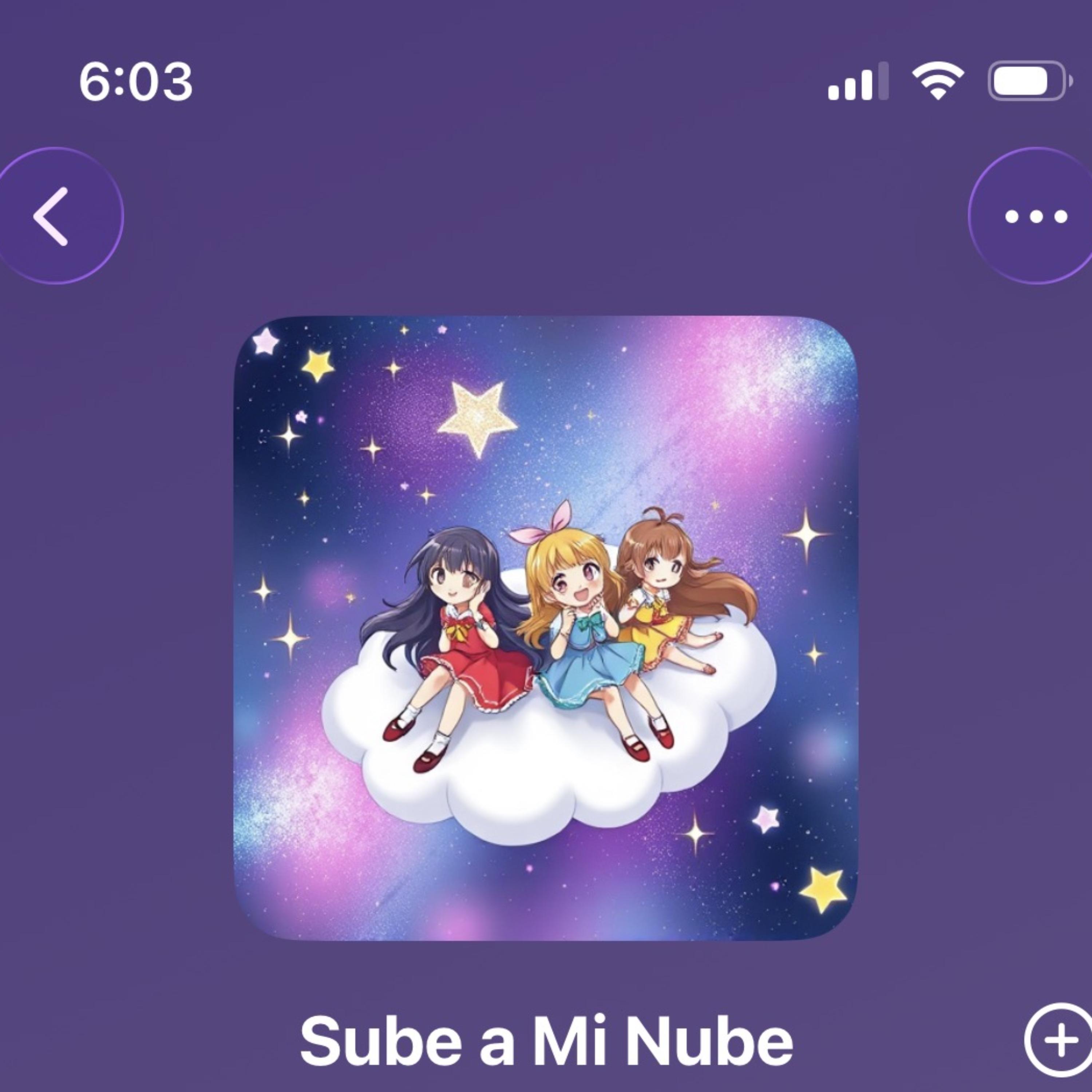 Sube A Mi Nube artwork