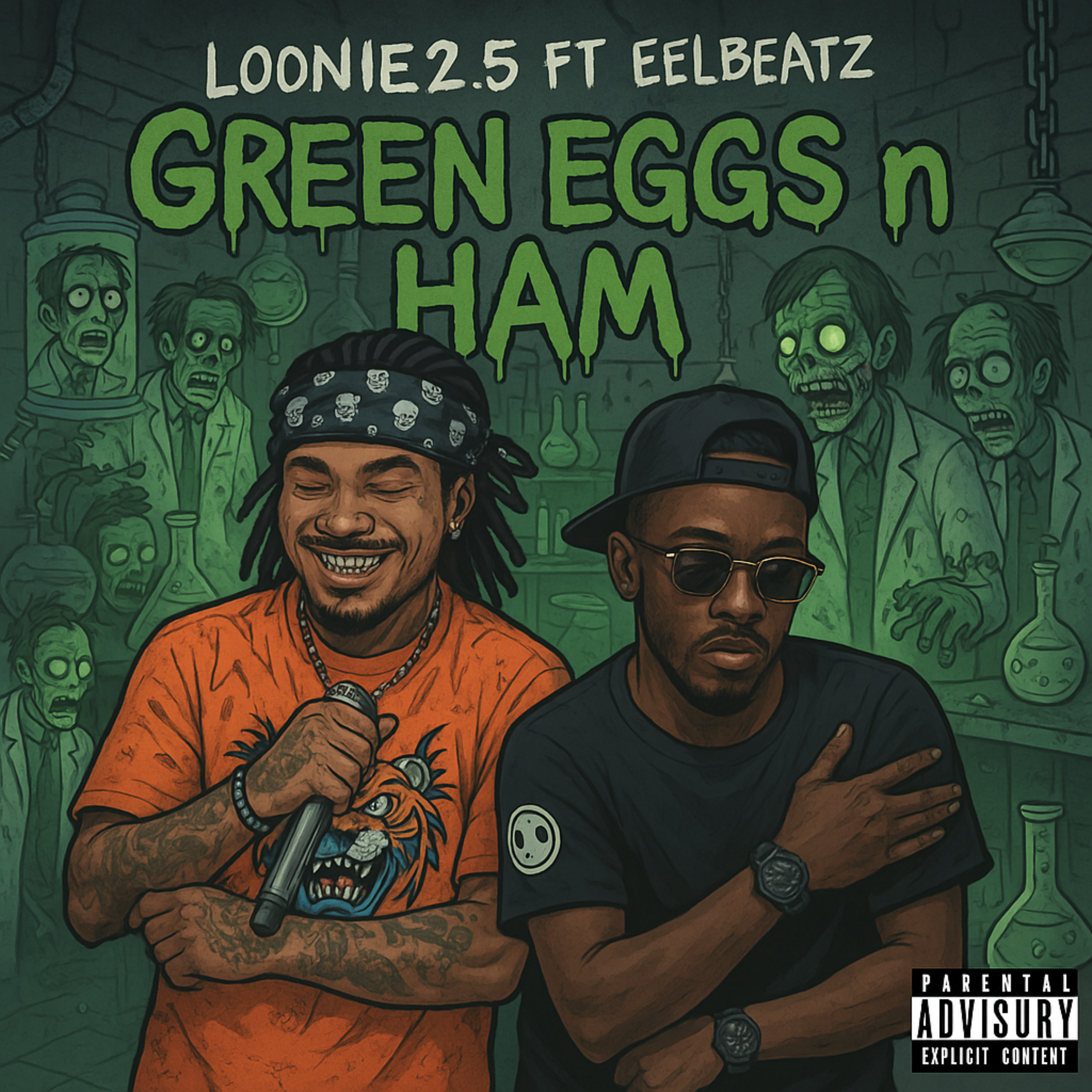 Green Eegs N Ham artwork