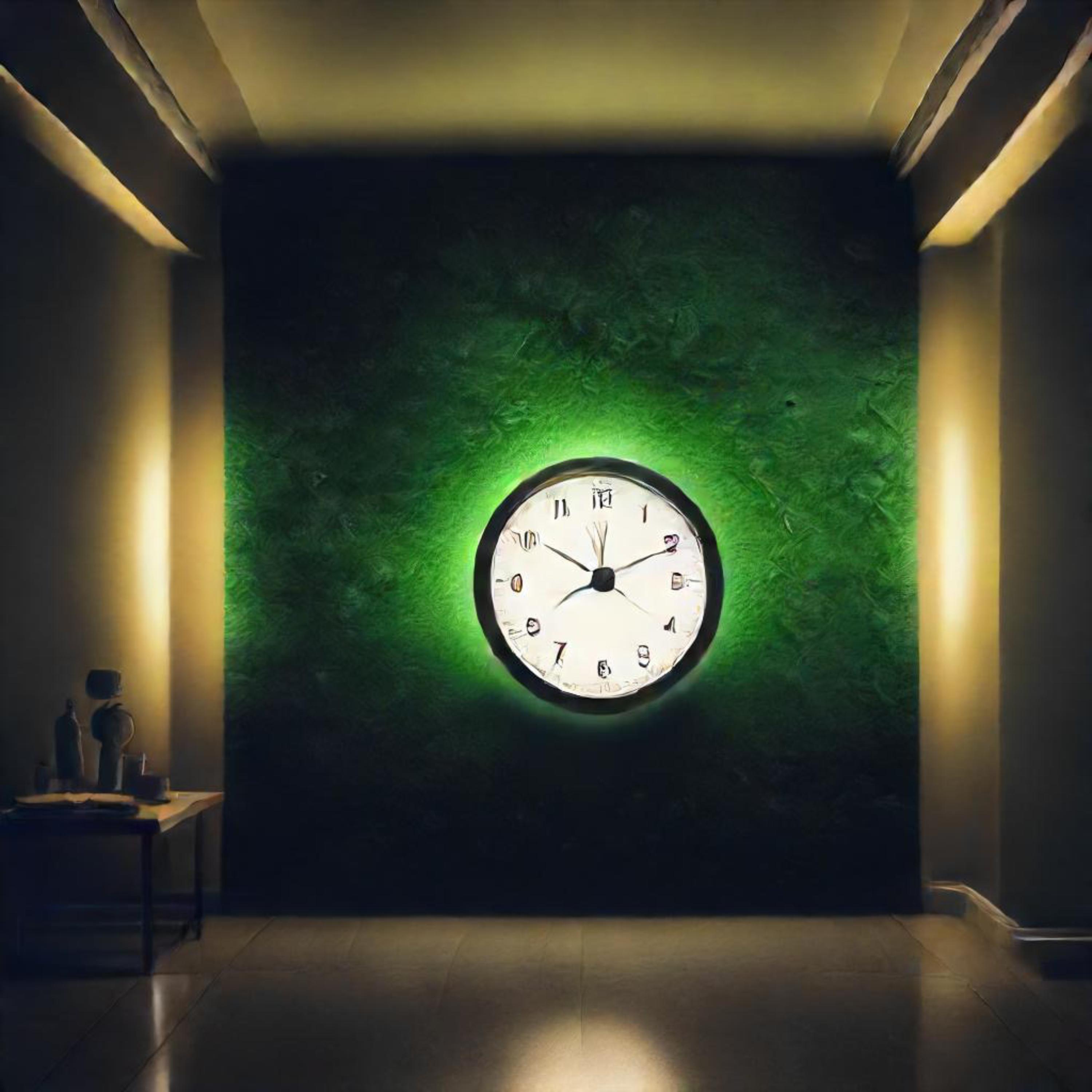 h o u r z (b4 green) artwork