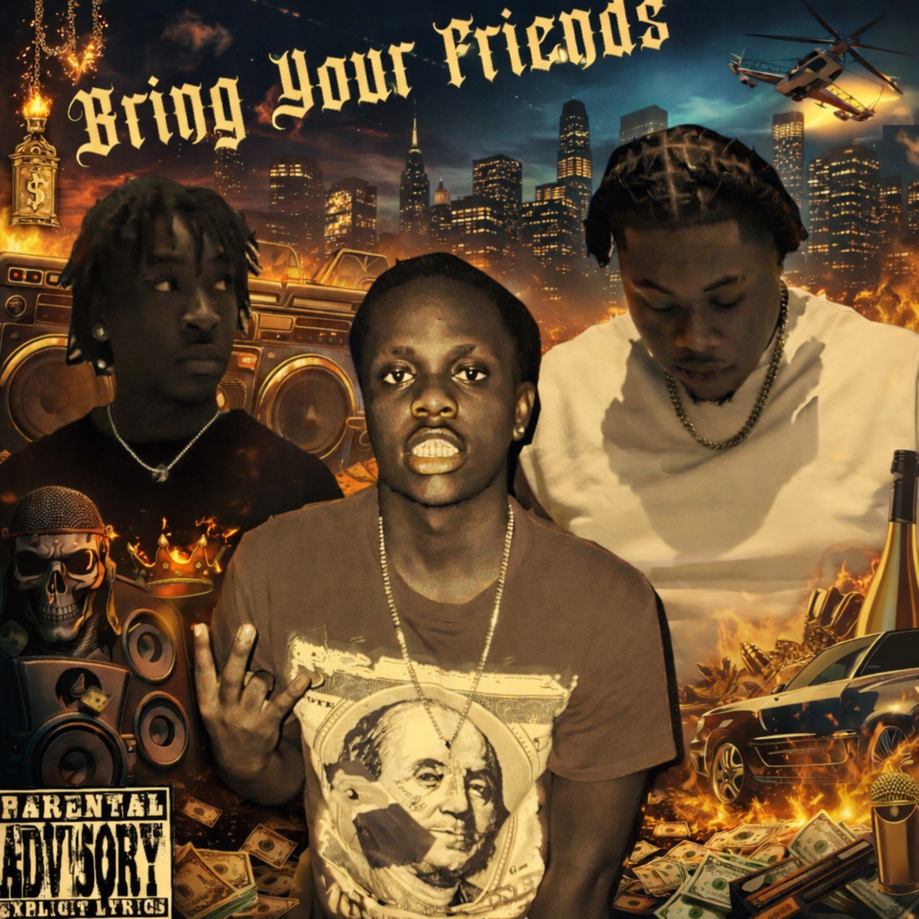 BRING YOUR FRIENDS artwork