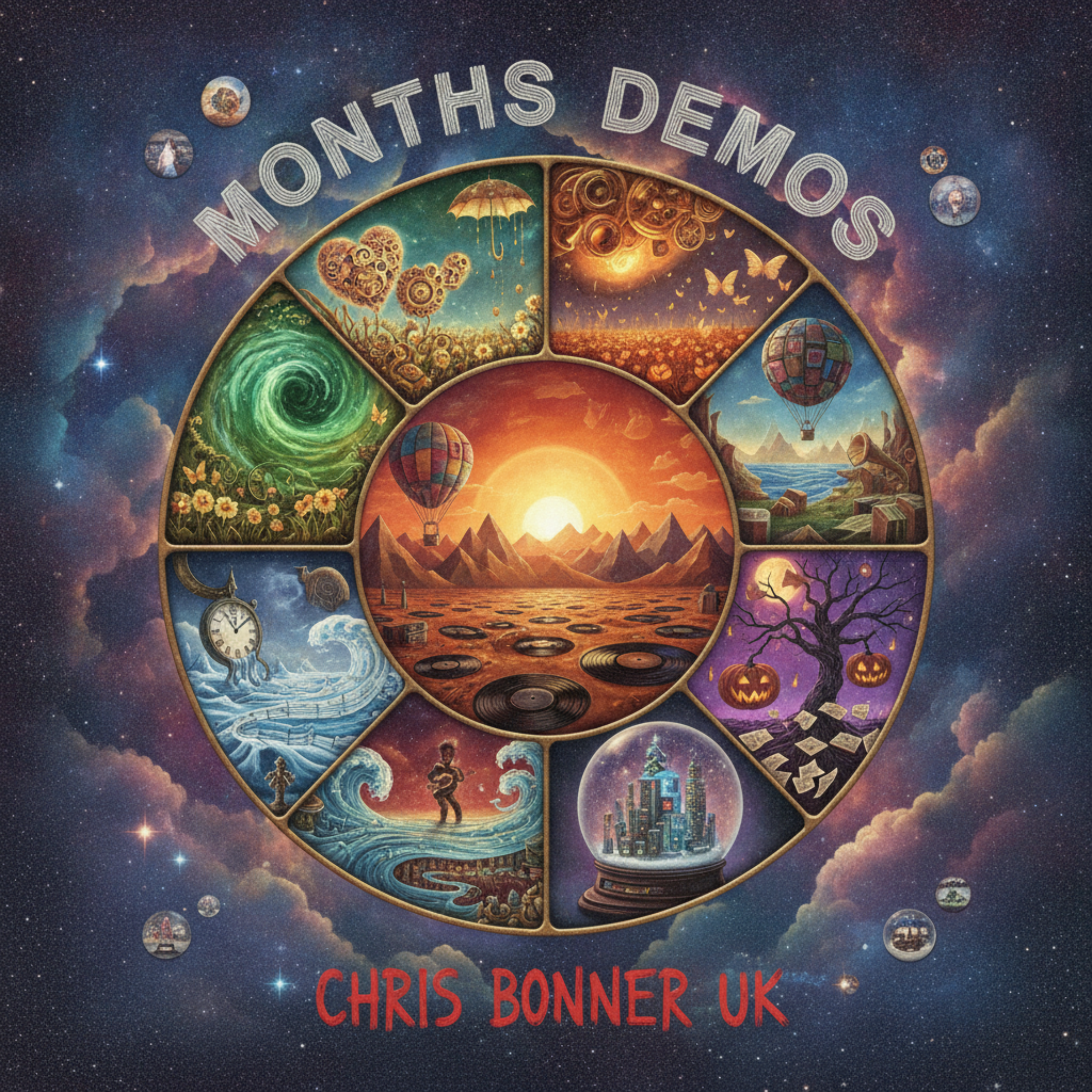 Months Demos by Chris Bonner UK cover art