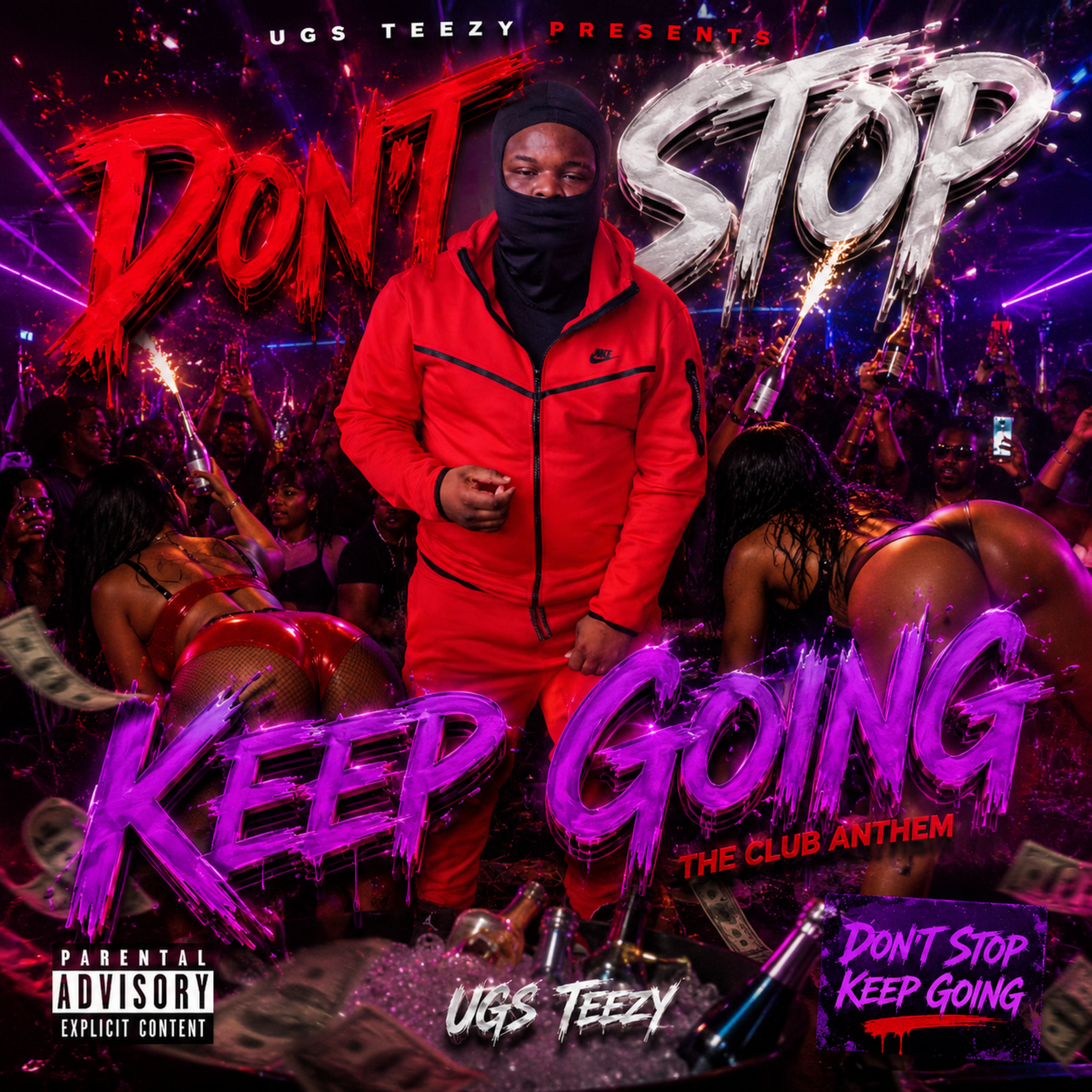 Don’t Stop Keep Going by TEEZY cover art