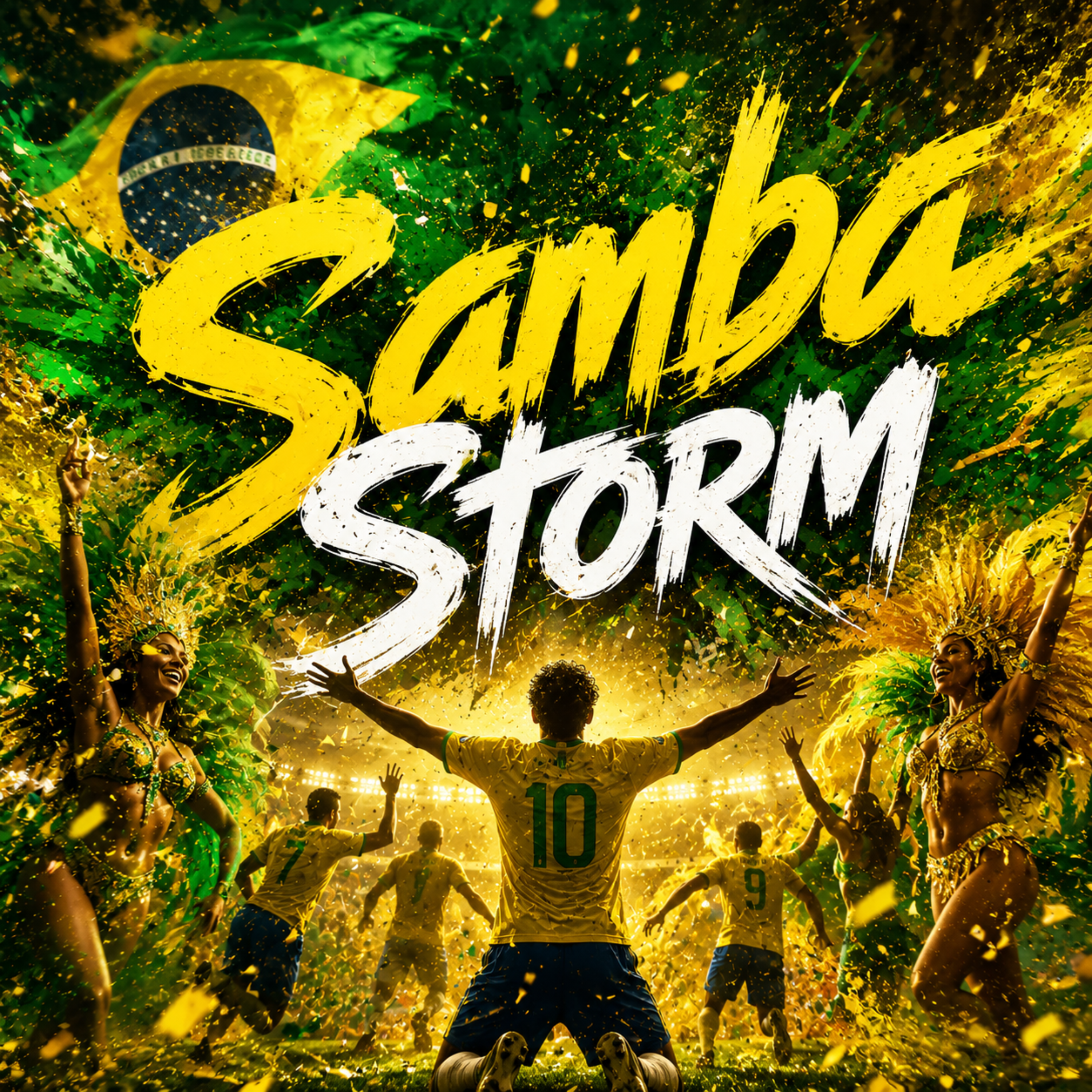 Samba Storm (সাম্বা ঝড়ের গর্জন) by Rabiul Karim cover art