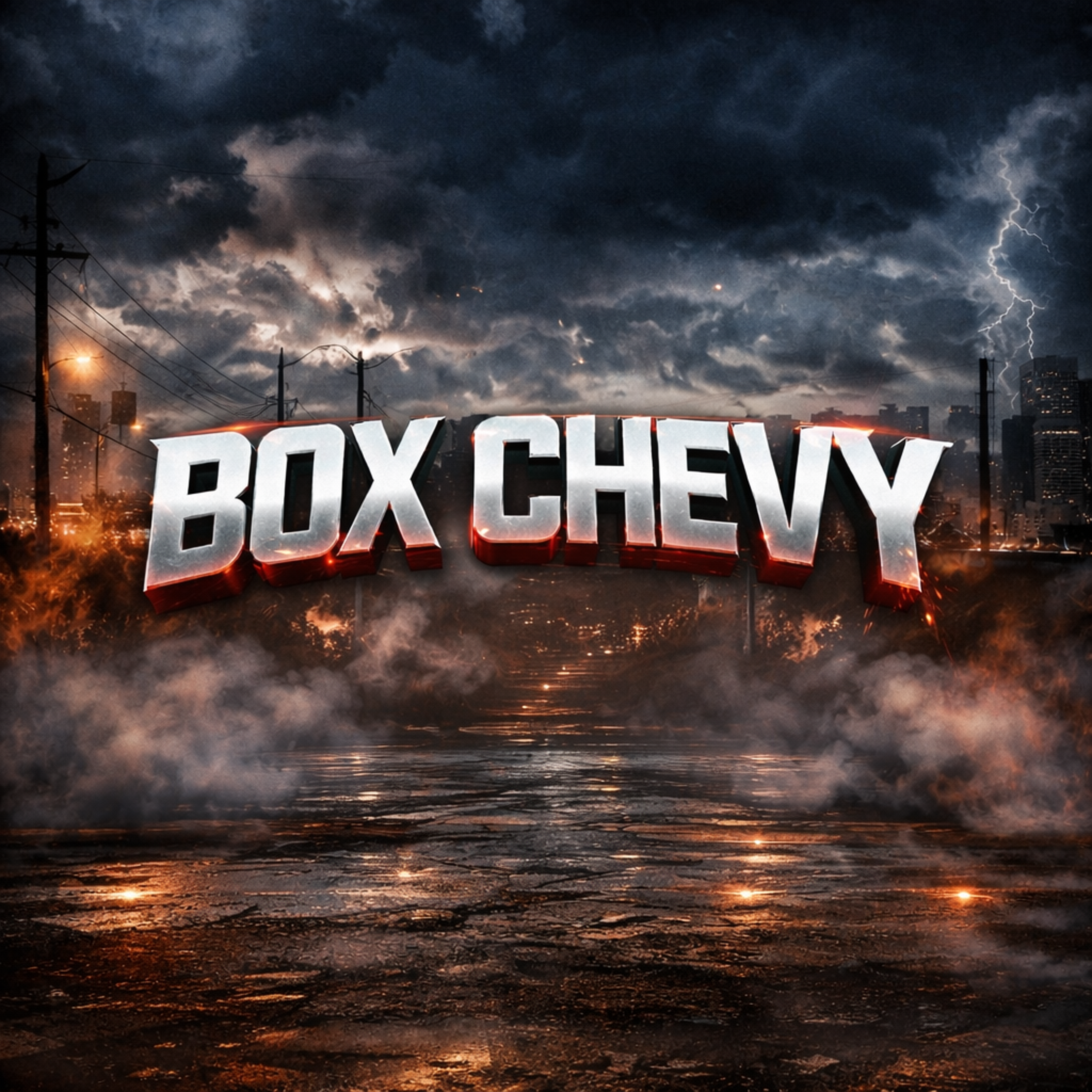 Box Chevy artwork