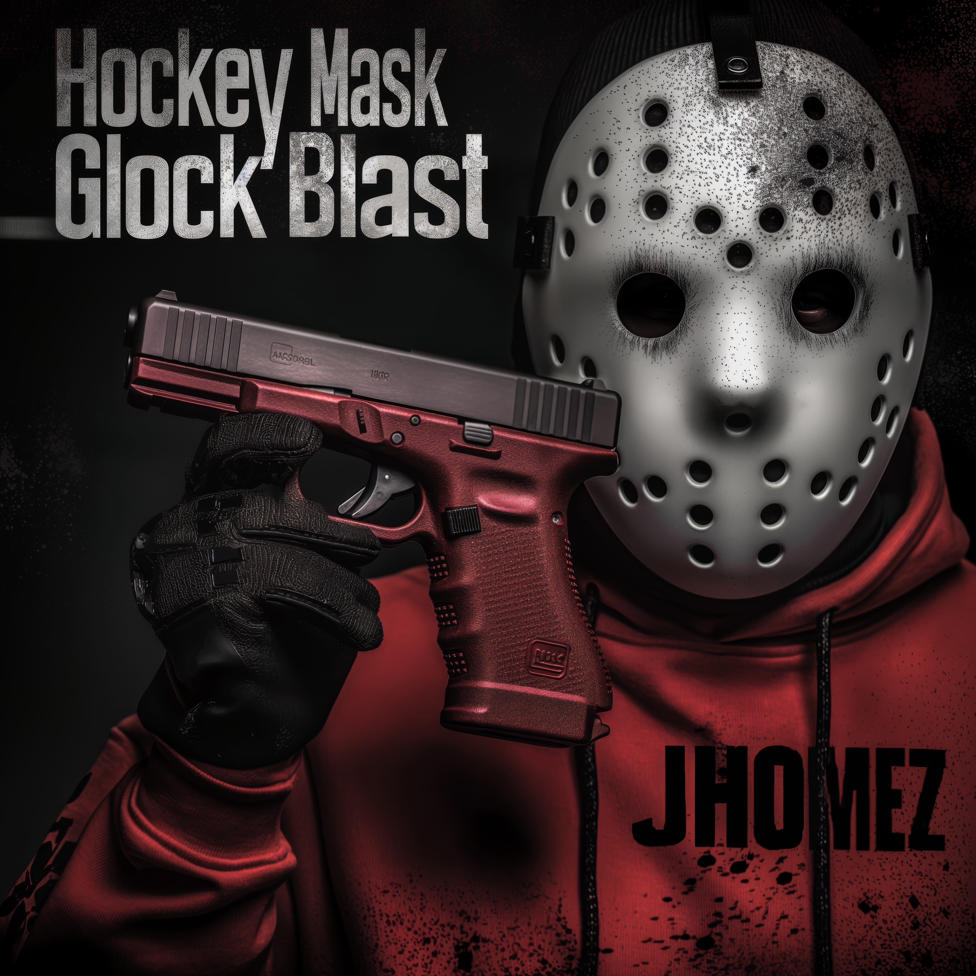 Hockey Mask Glock Blast artwork