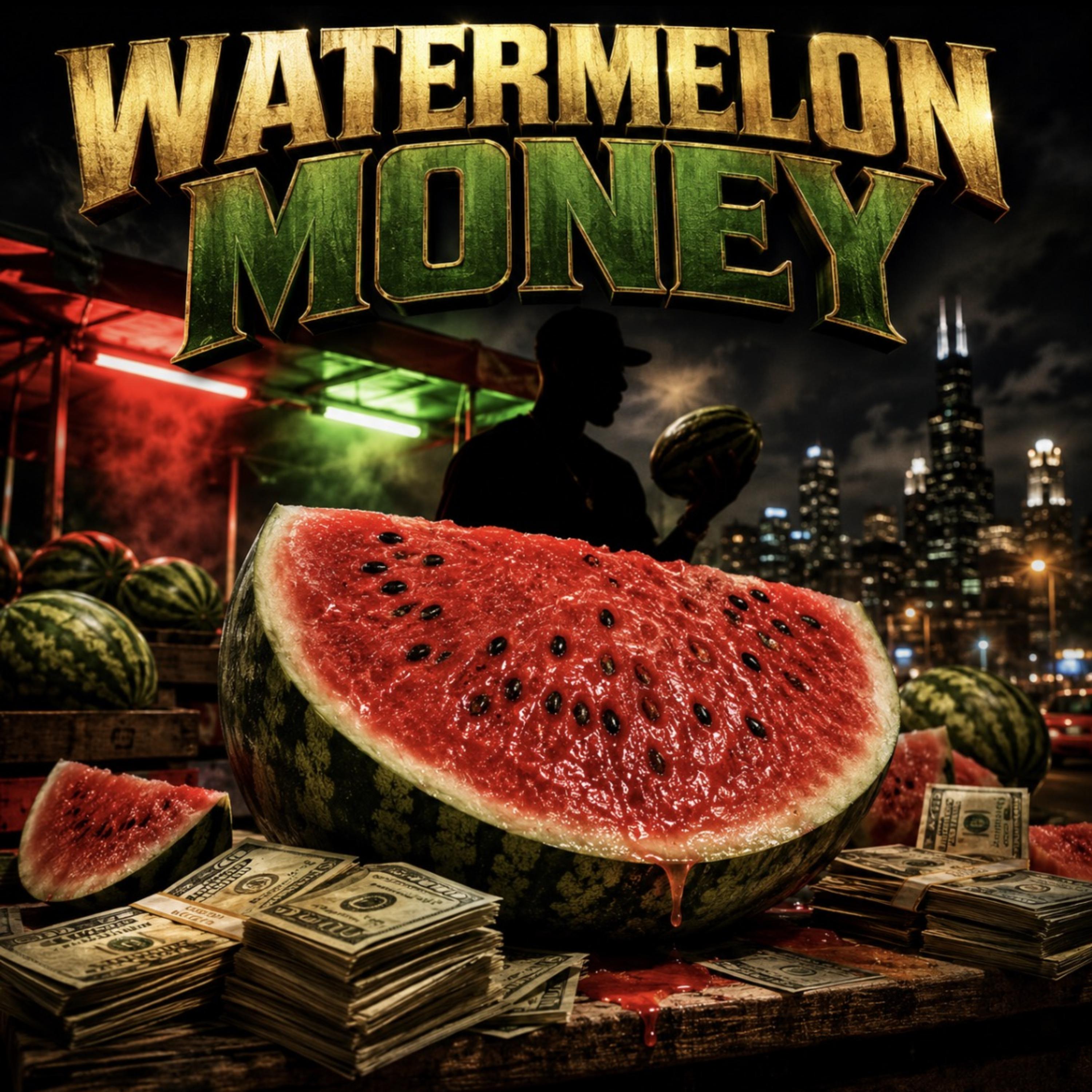 Watermelon Money by 100Halsted cover art