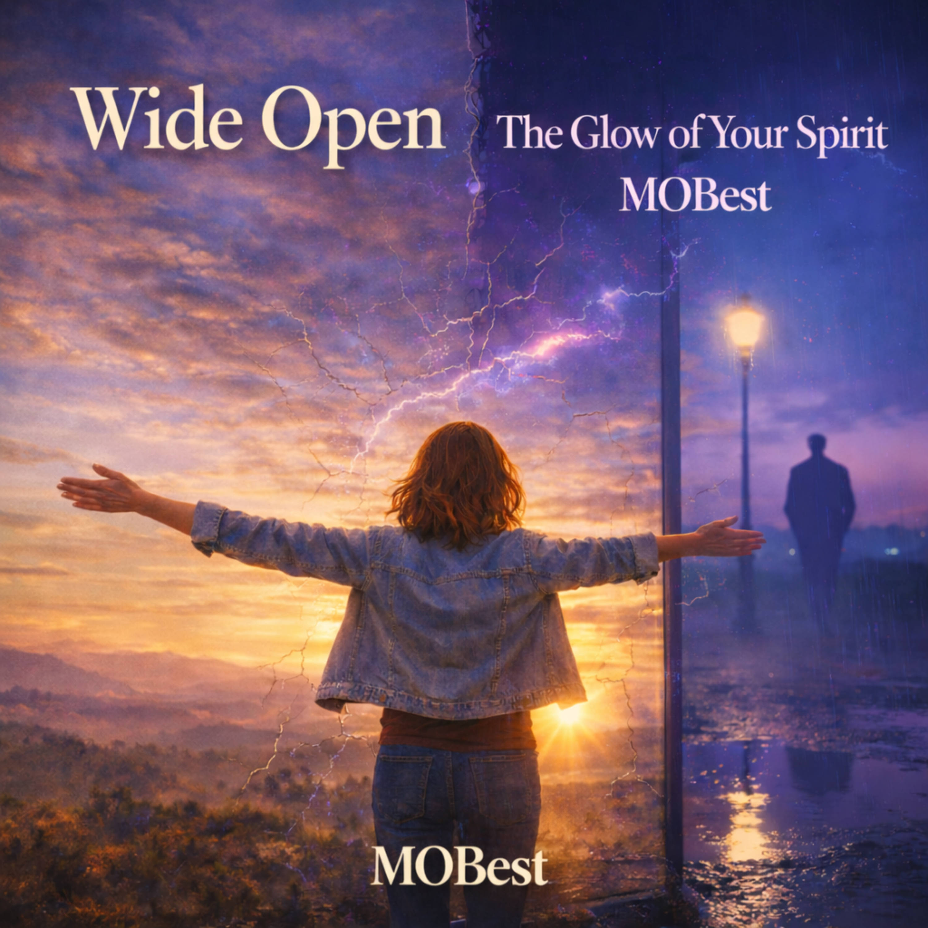 Wide Open / The Glow of Your  Spirit artwork