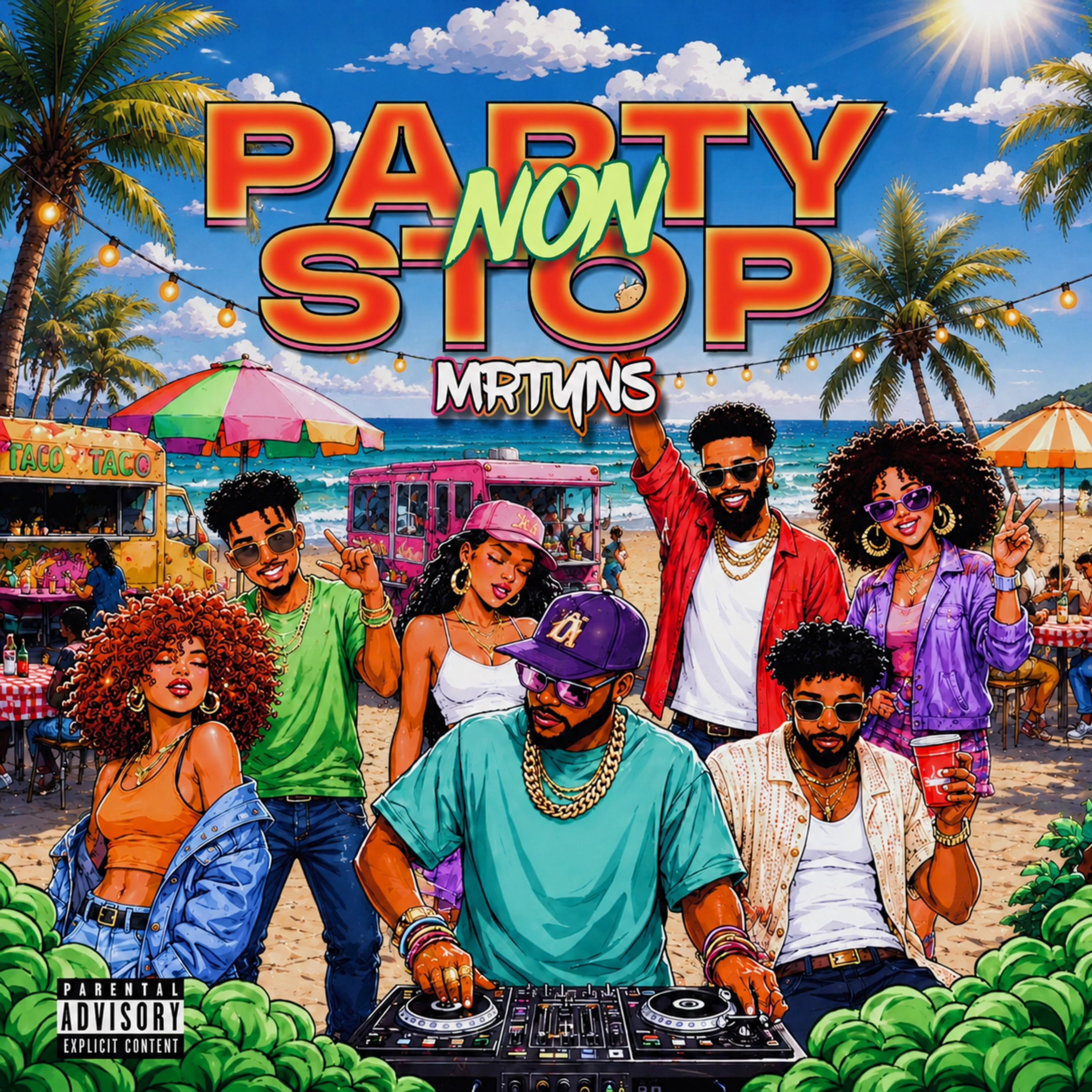 Party Non Stop by MRTYNS cover art