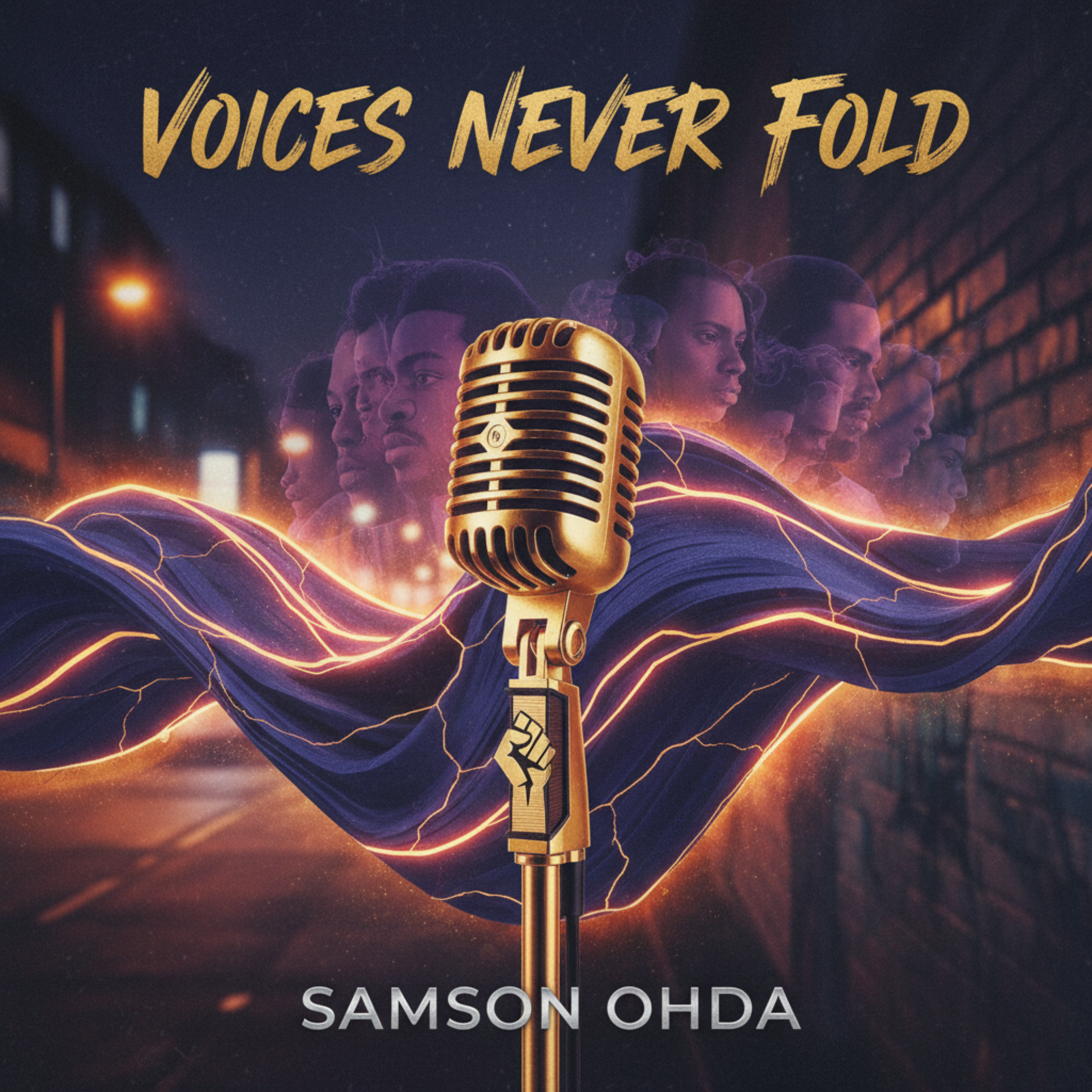 Voices Never Fold by Samson Ohda  cover art