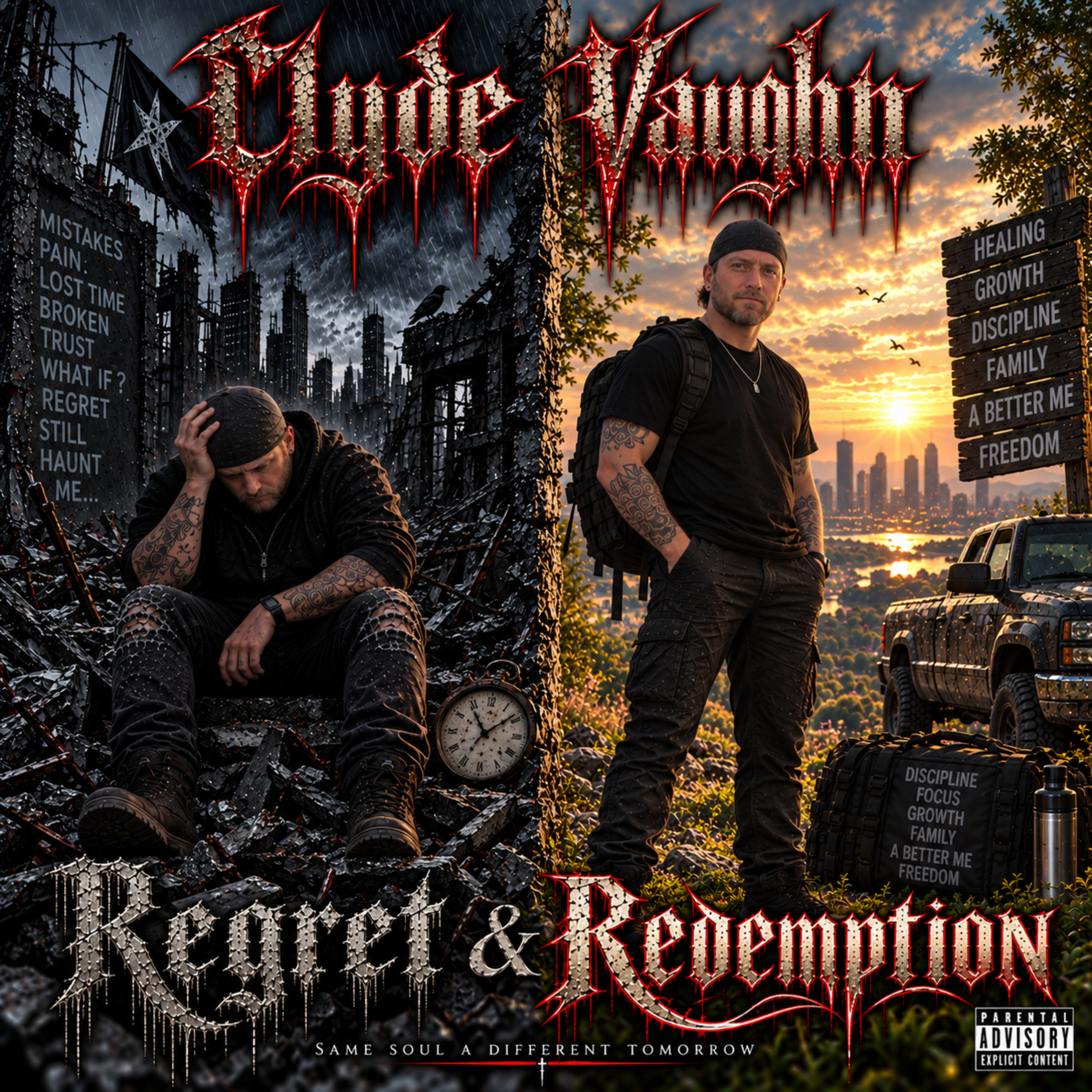 Regret & Redemption by Clyde Vaughn cover art