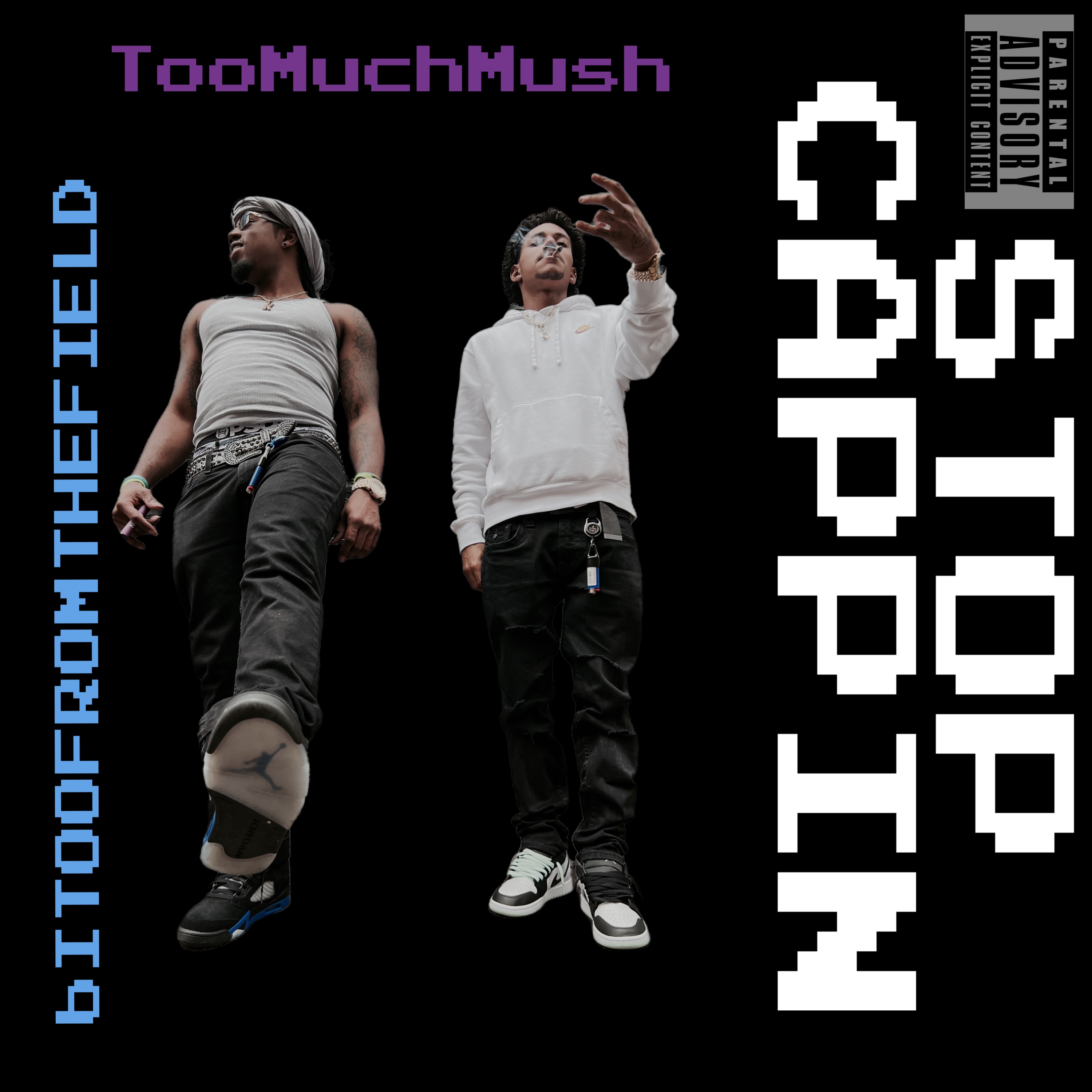 STOP CAPPIN(bITOOFROMTHEFIELD) by TOOMUCHMUSH cover art