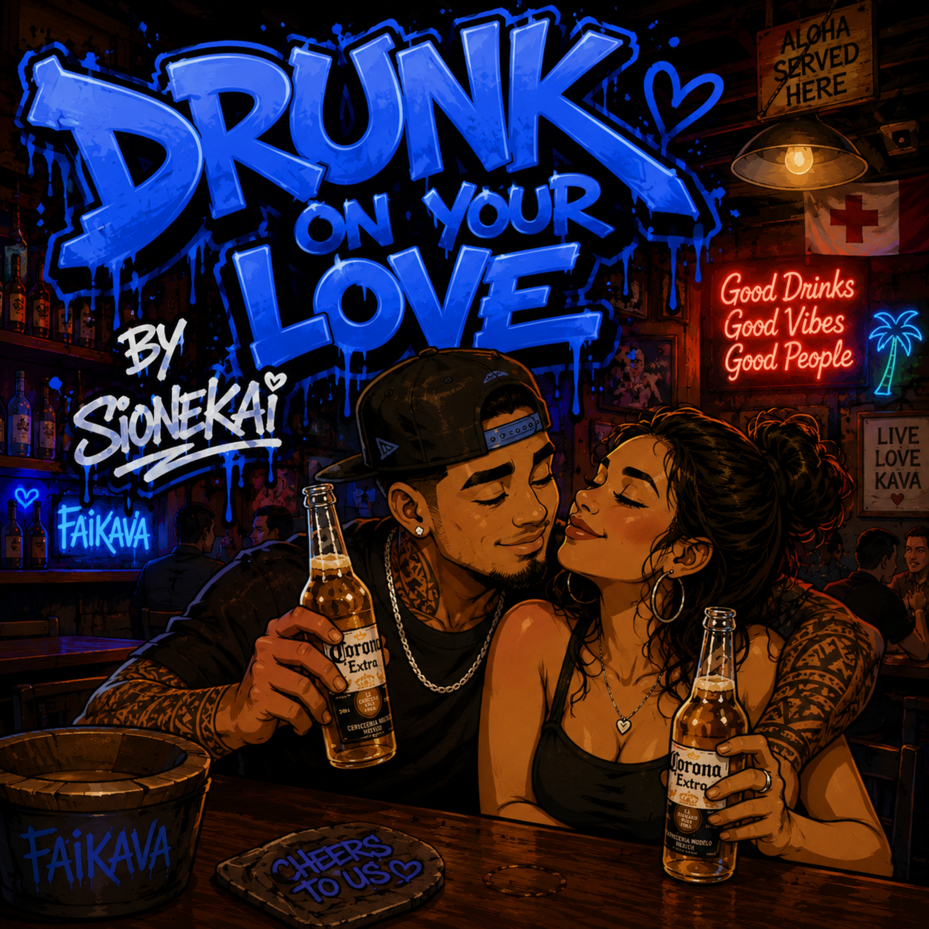 Drunk On Your Love by Sionekai cover art