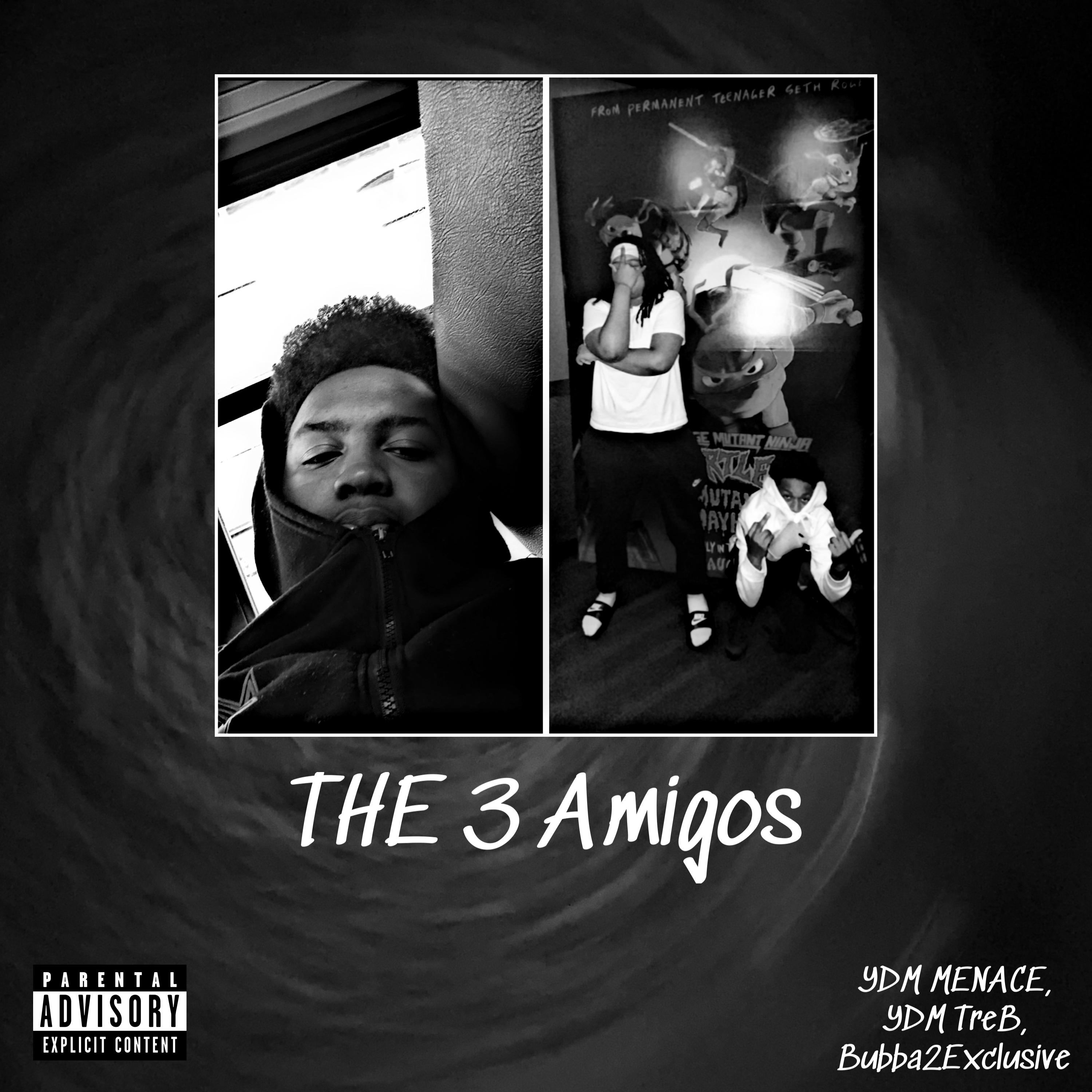 The 3 Amigos artwork