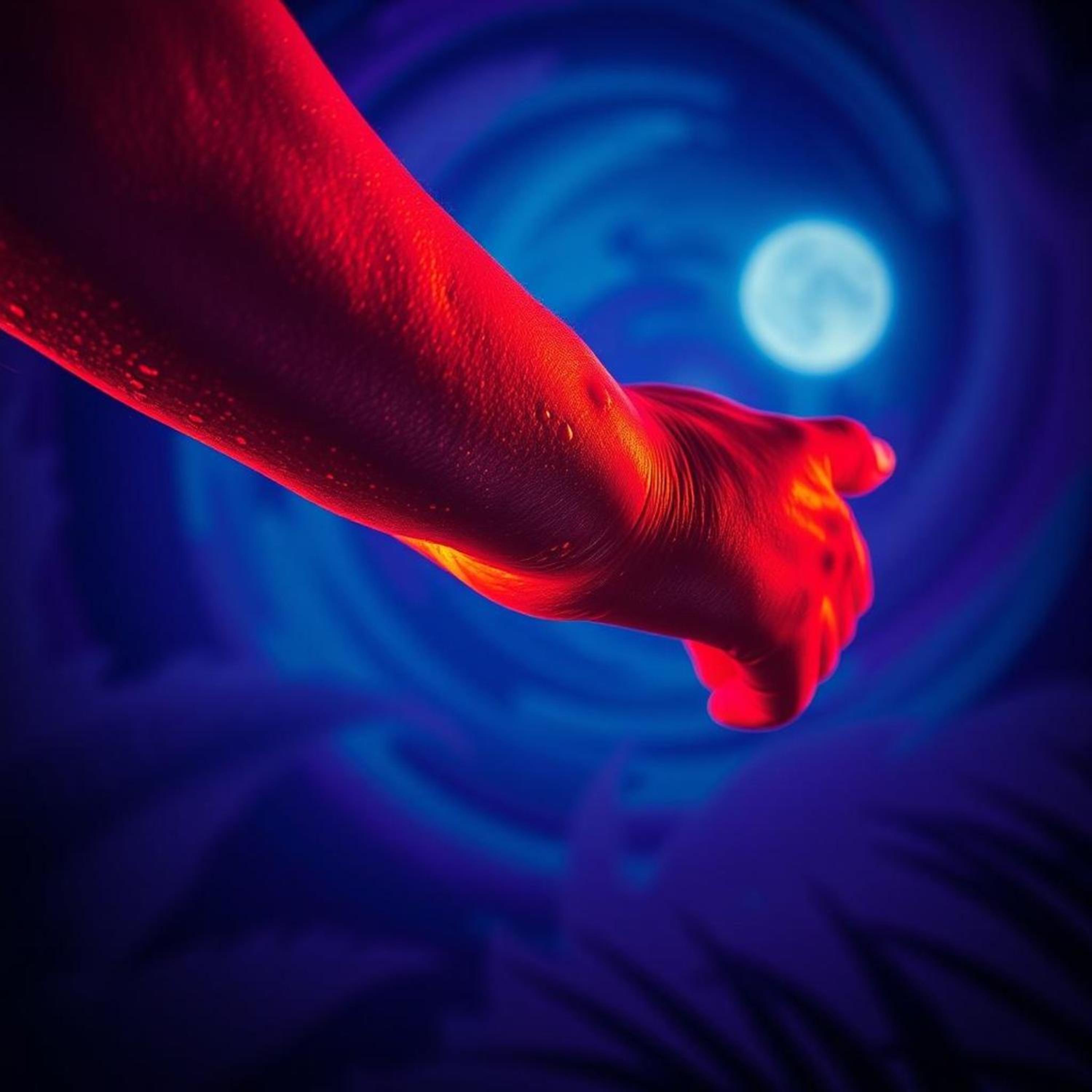 Fuego en mi piel. artwork