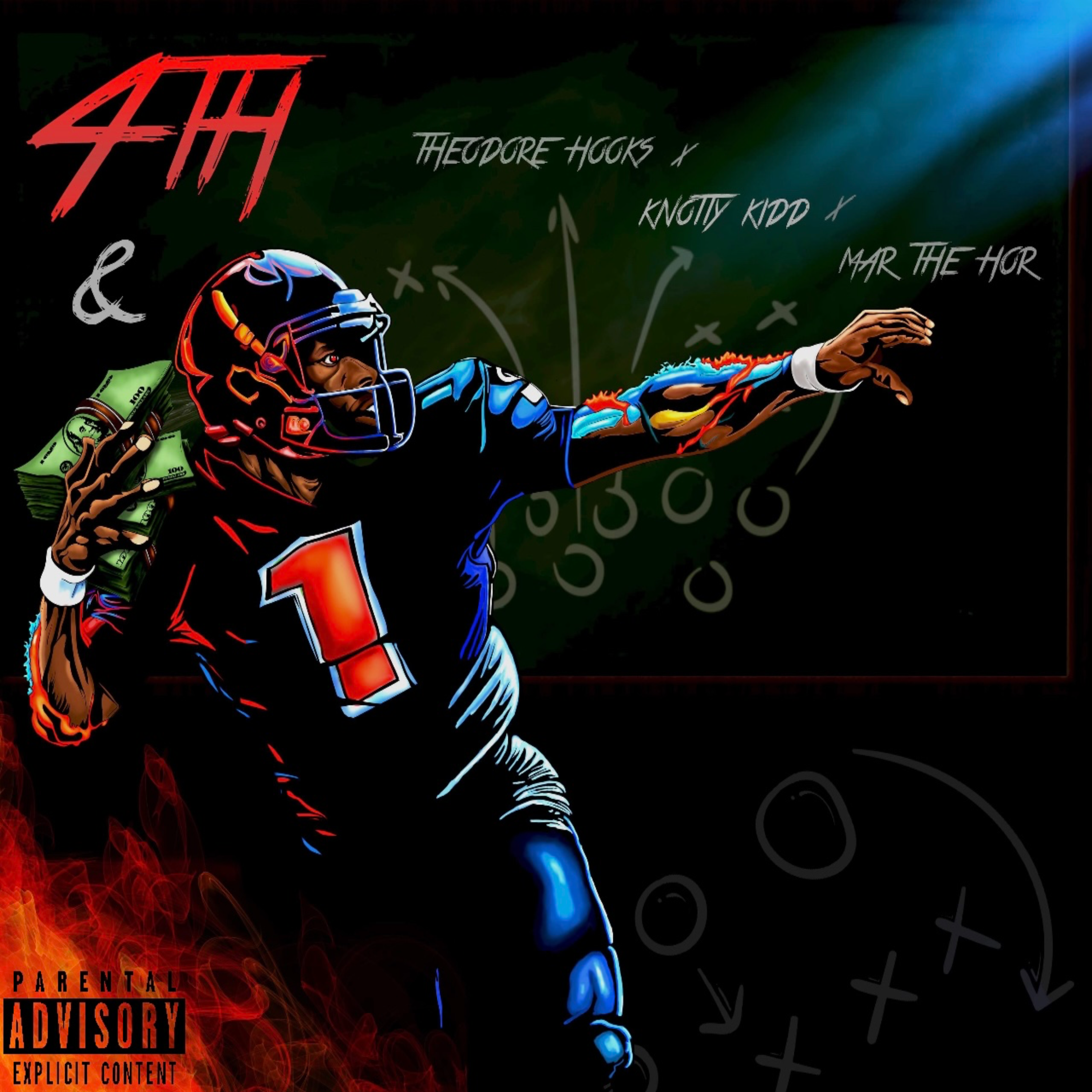 4TH & 1 artwork