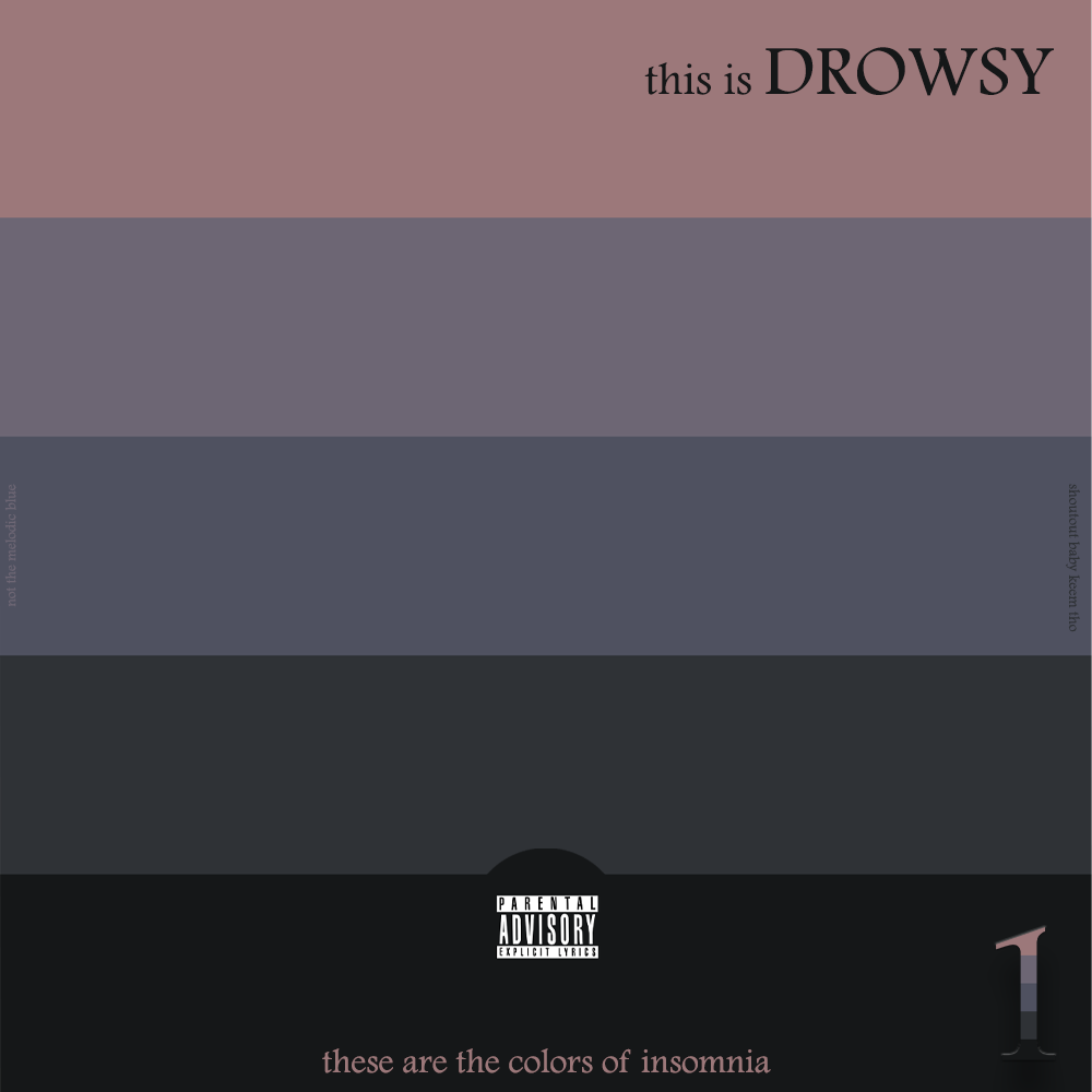 drowsy pt.1 artwork