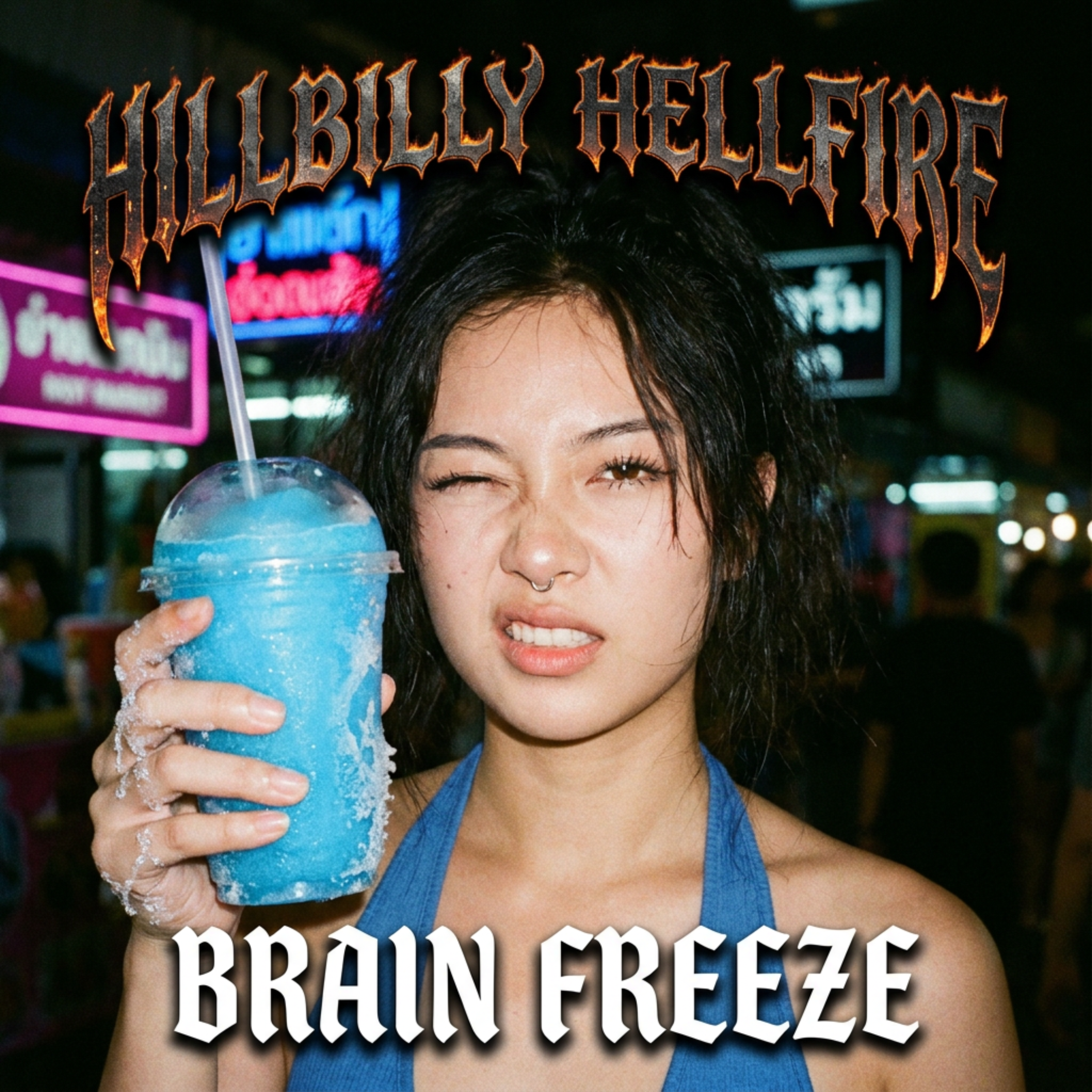 BRAIN FREEZE by Hillbilly Hellfire cover art